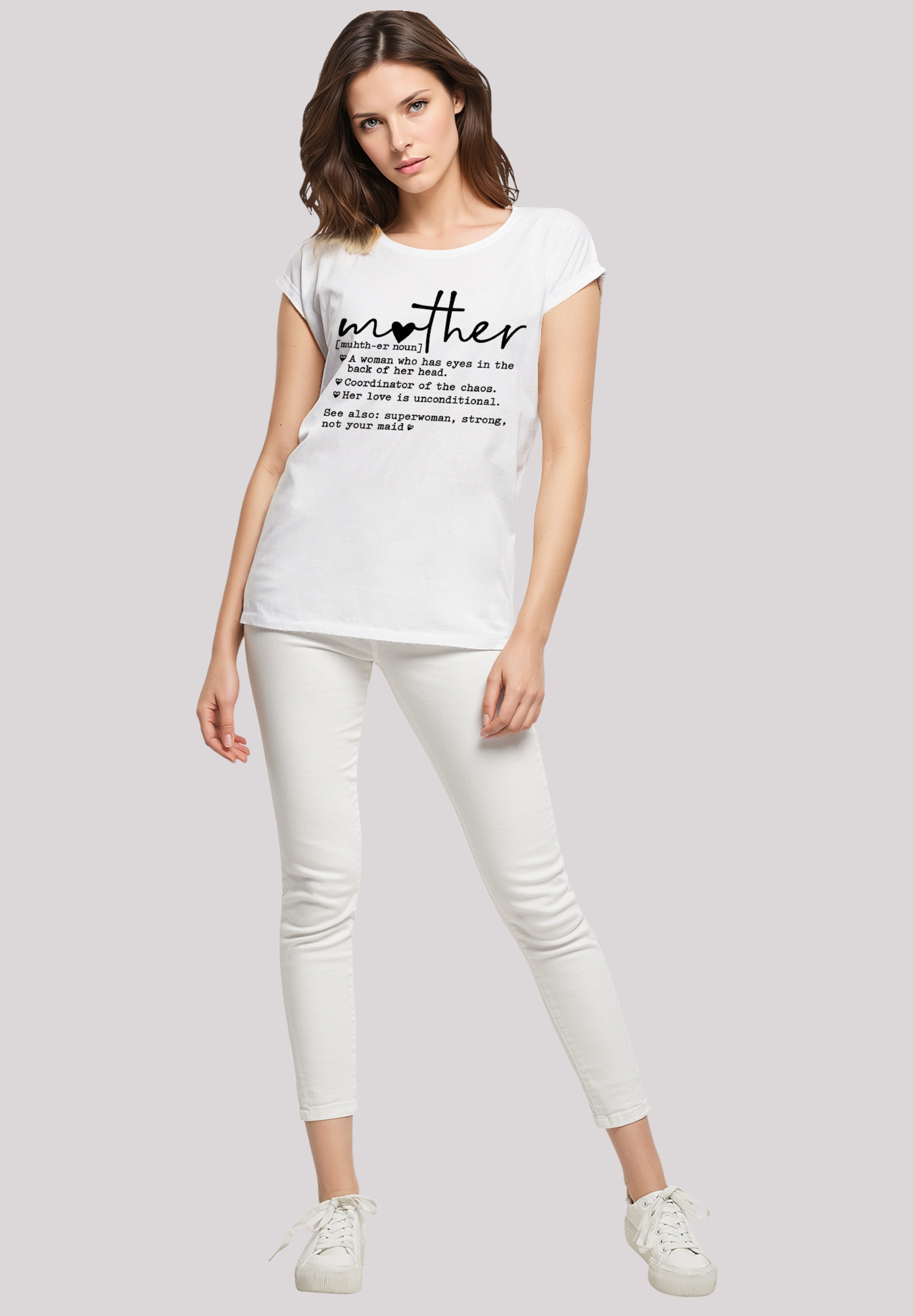 F4NT4STIC T-Shirt »Muttertag Superwoman Mama«, Premium Qualität