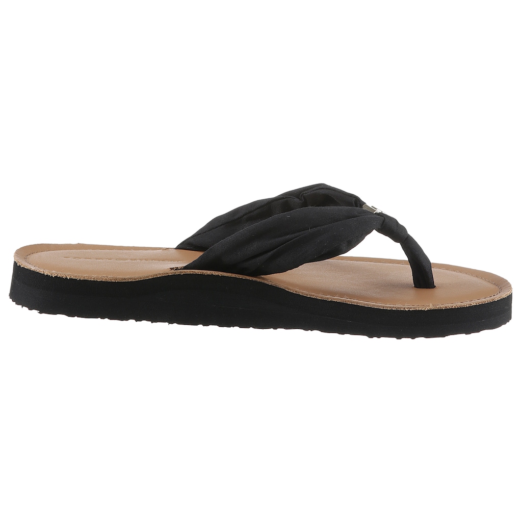 Tommy Hilfiger Zehentrenner »TH ELEVATED BEACH SANDAL«