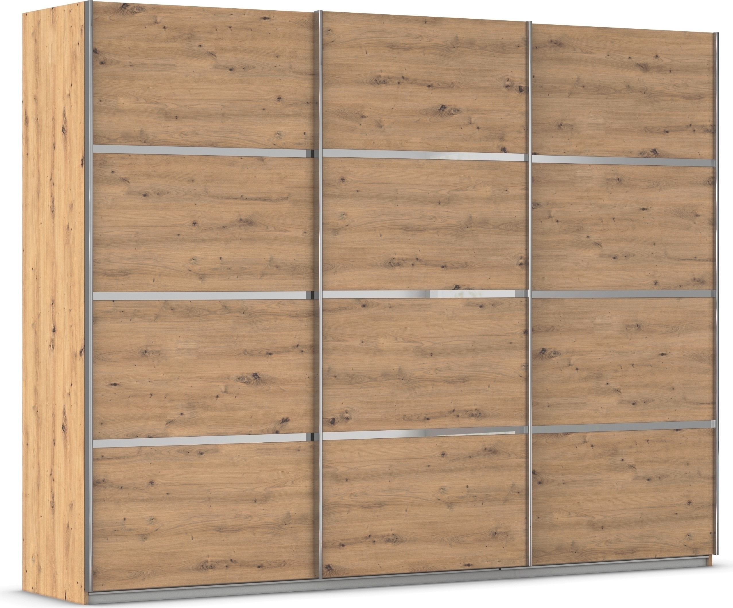 OTTO home Kleiderschrank "Mehrzweckschrank Aktenschrank Möbel Mietswohnung Schlafzimmer AVOLA" 3 verschiedene Ausstattungen BASIC/CLASSIC/PREMIUM (inkl. SOFT-CLOSE), mit eleganten Zierleisten in Chrom, Schwarz oder Weiß MADE IN GERMANY