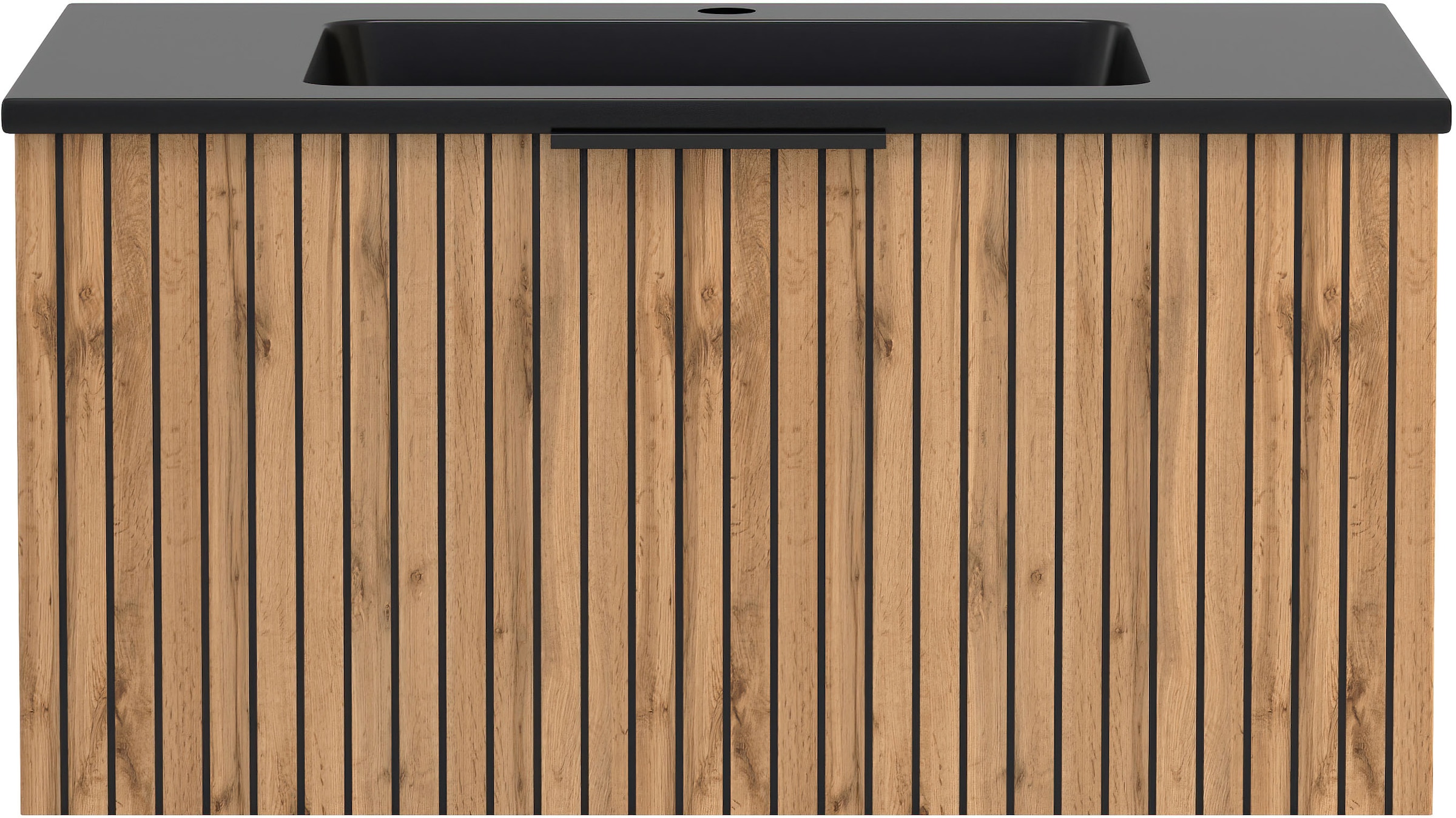 welltime Waschtisch wahlweise mit Auflage- oder Aufsatzbecken in zwei verschiedenen Farben