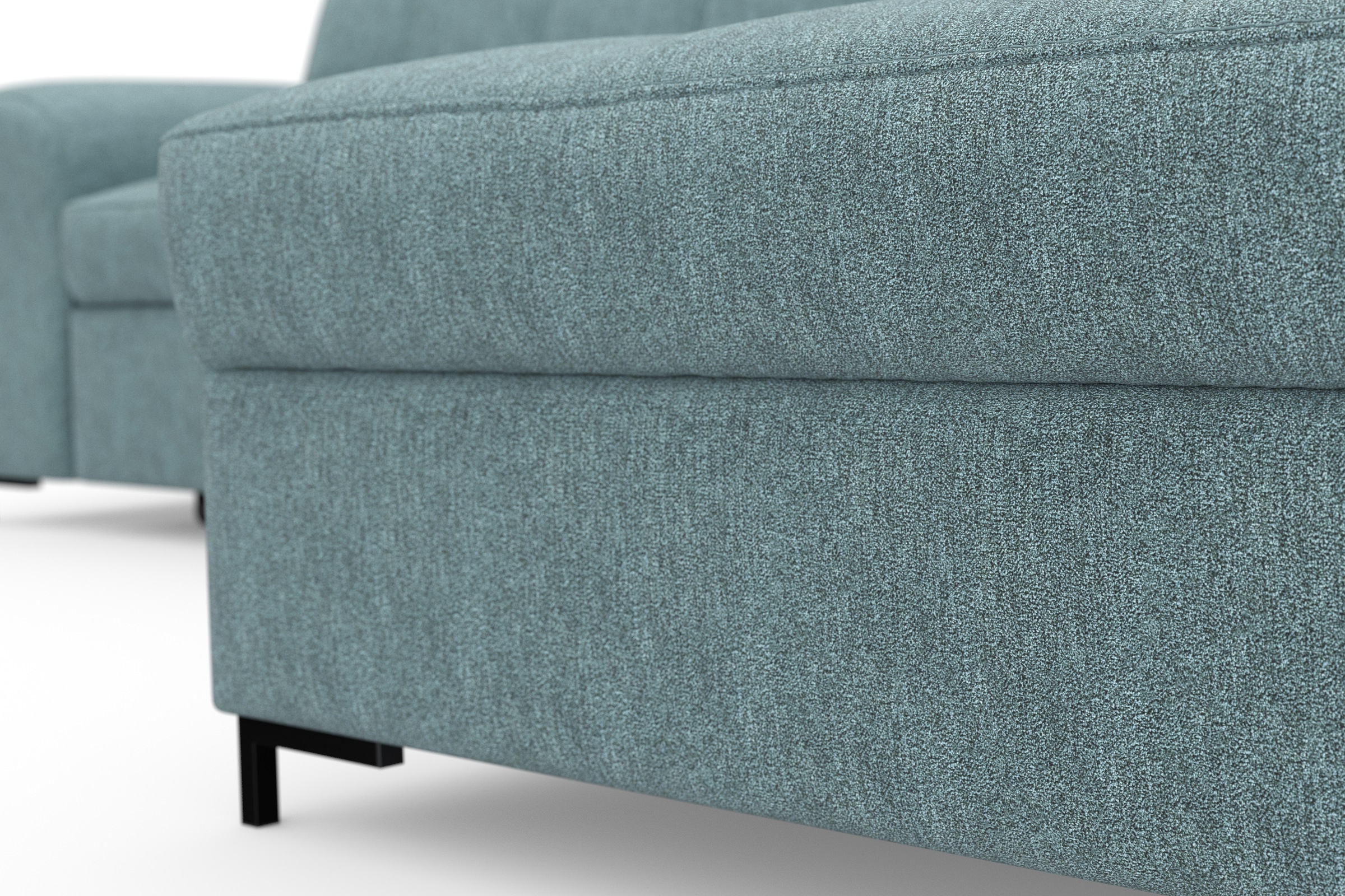 INOSIGN Ecksofa »Balme L-Form«, Inkl. Zierkissen, wahlweise mit Bettfunktion
