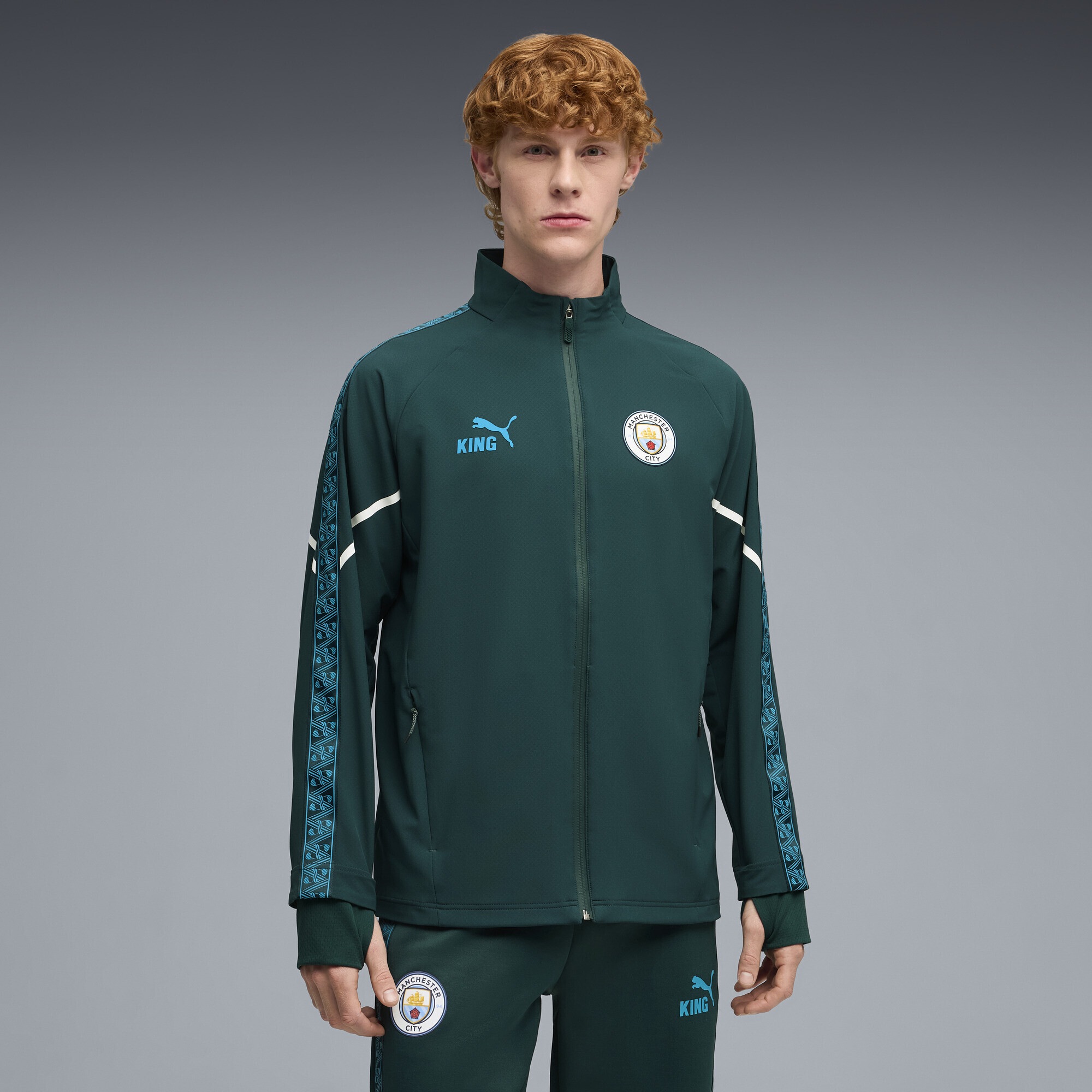 PUMA Sweatjacke "Manchester City KING Ultimate Anthem Trainingsjacke Herren günstig online kaufen