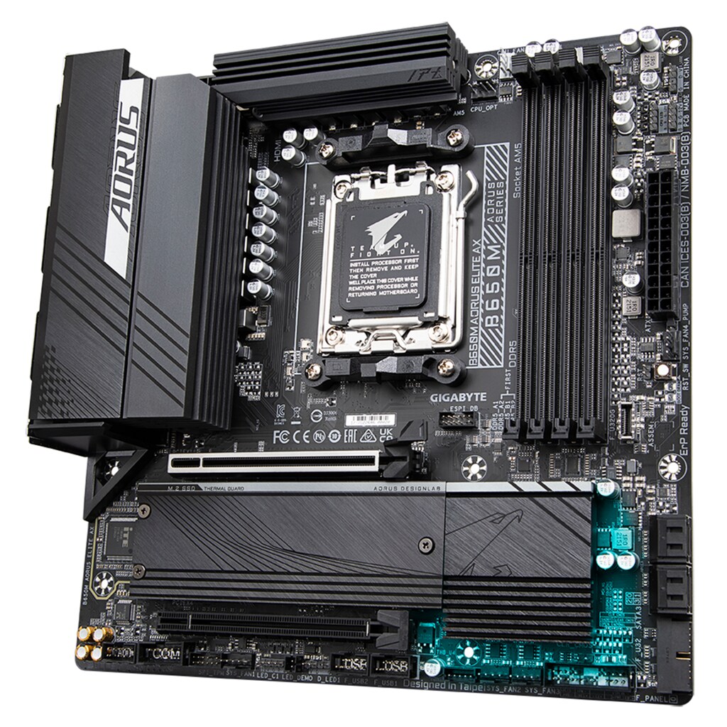 Gigabyte Mainboard »B650M AORUS ELITE AX«