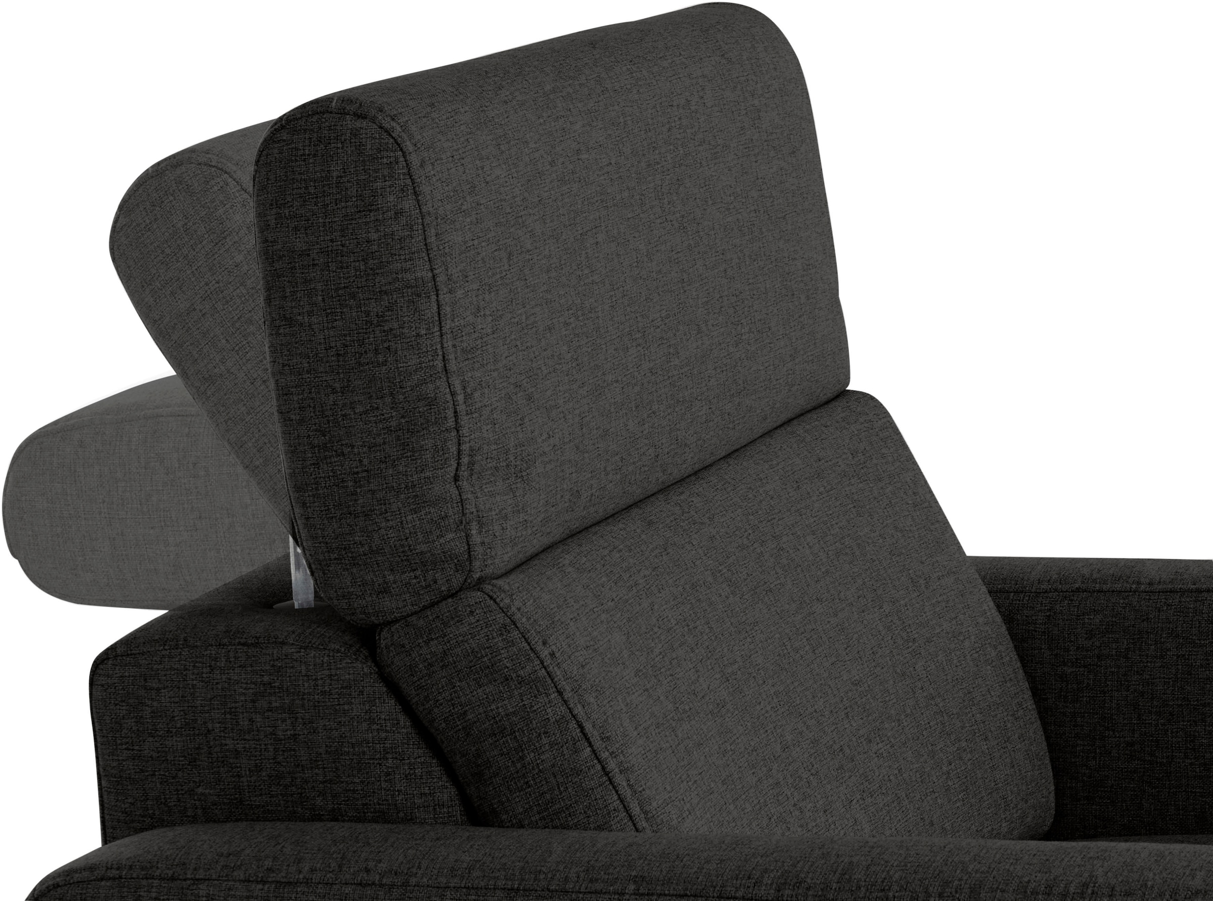 sit&more Sessel »Bologna«, mit Federkern, inklusive Kopfteilverstellung