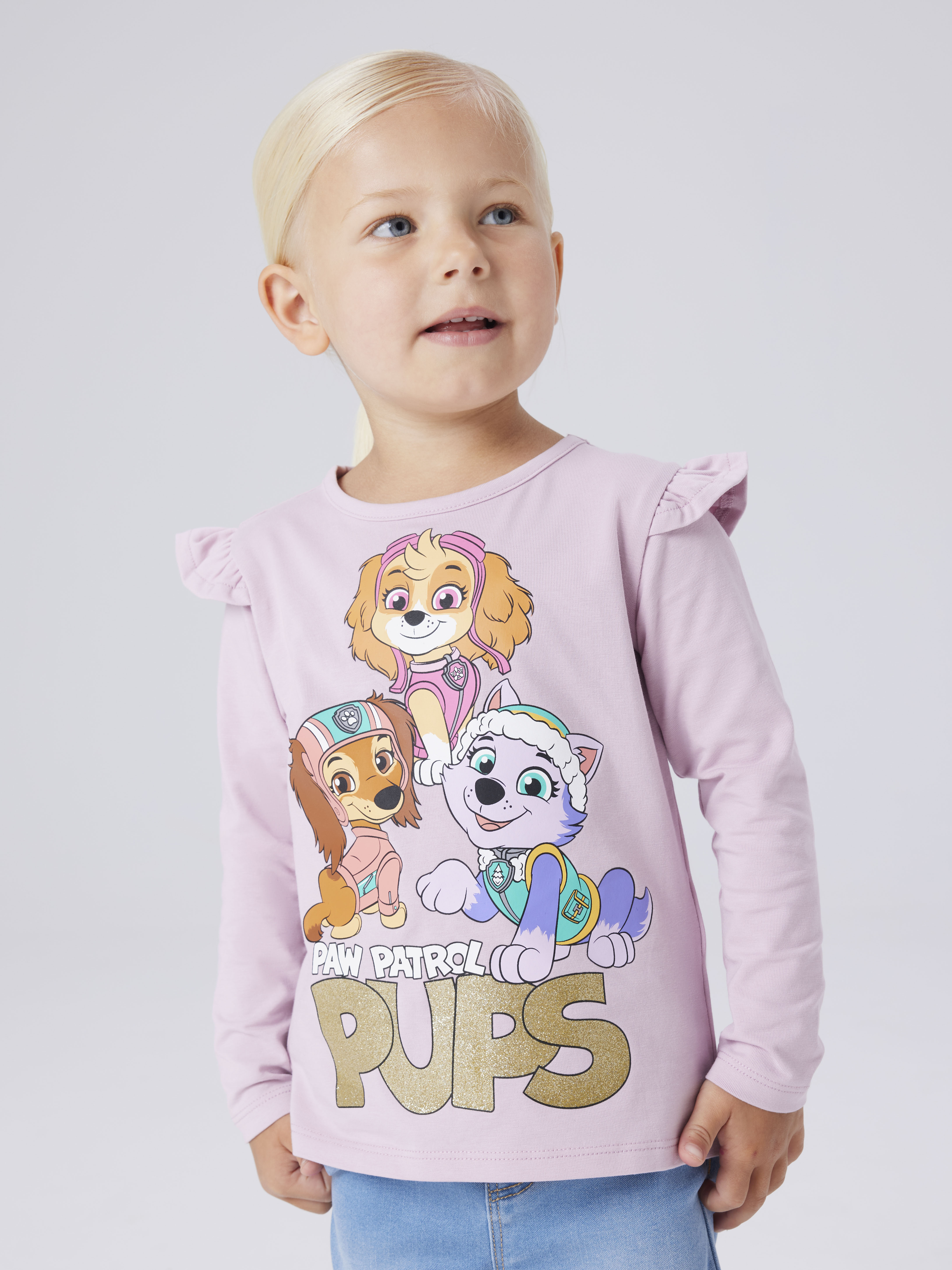 Name It Langarmshirt "NMFJABA PAW LS TOP NOOS CPLG"