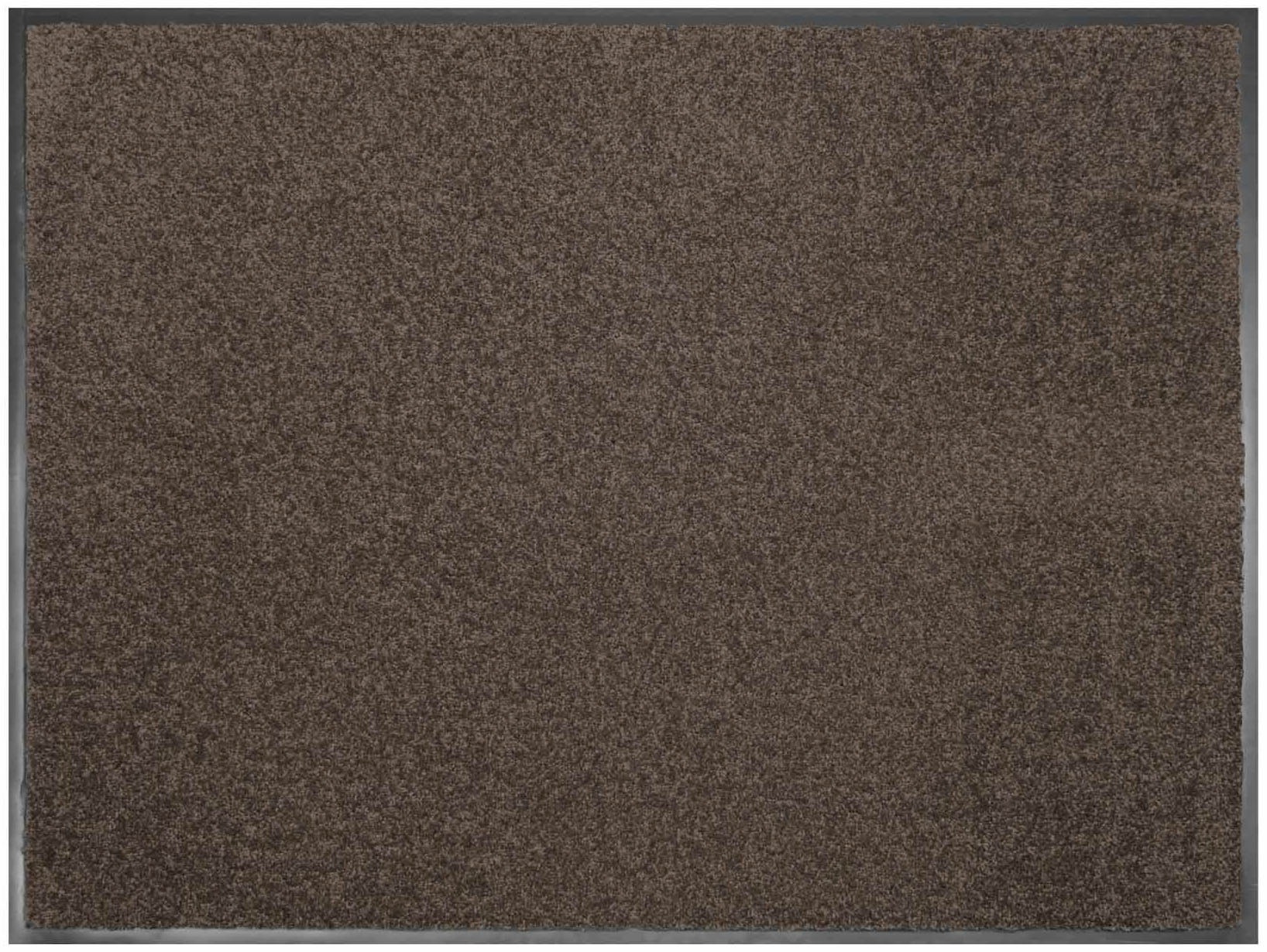 Fußmatte "CLEAN, Made in Belgium", braun, B:90cm H:8,5mm L:120cm, Polyamid, PRIMAFLOR-IDEEN IN TEXTIL, Teppiche, Schmutzfangläufer, Schmutzfangmatte, große Farbauswahl, waschbar
