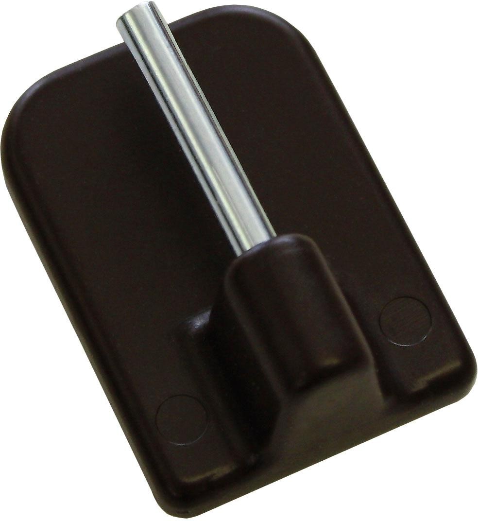 GARDINIA Gardinenstangenhalter Serie Vitragestange flachoval Ø 11 mm