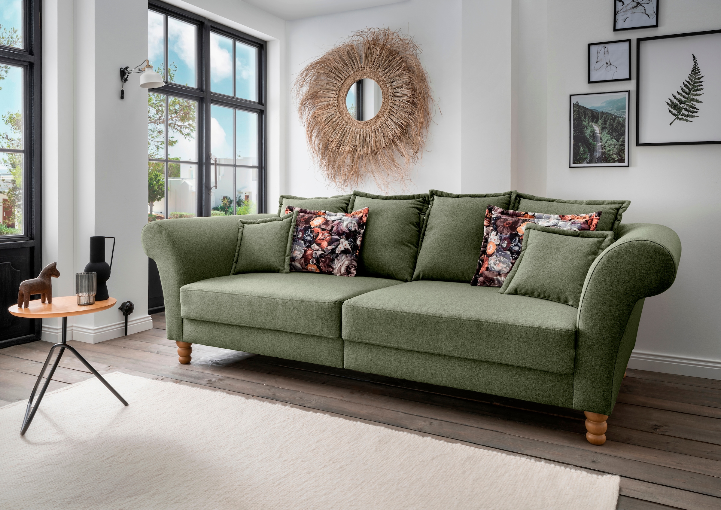 Home affaire Big-Sofa "Tassilo Mega Sofa mit viel Platz, bequem durch Kalts günstig online kaufen