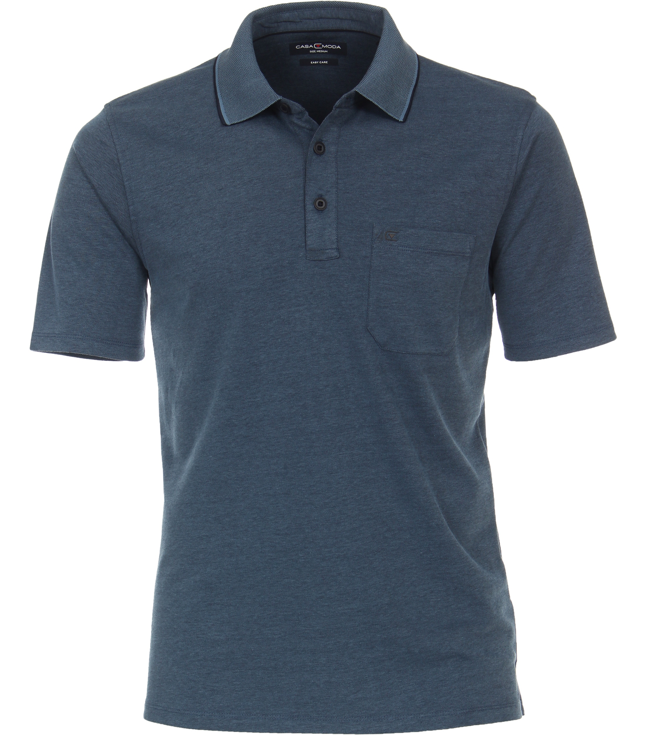 CASAMODA "CASAMODA Polo-Shirt uni" günstig online kaufen