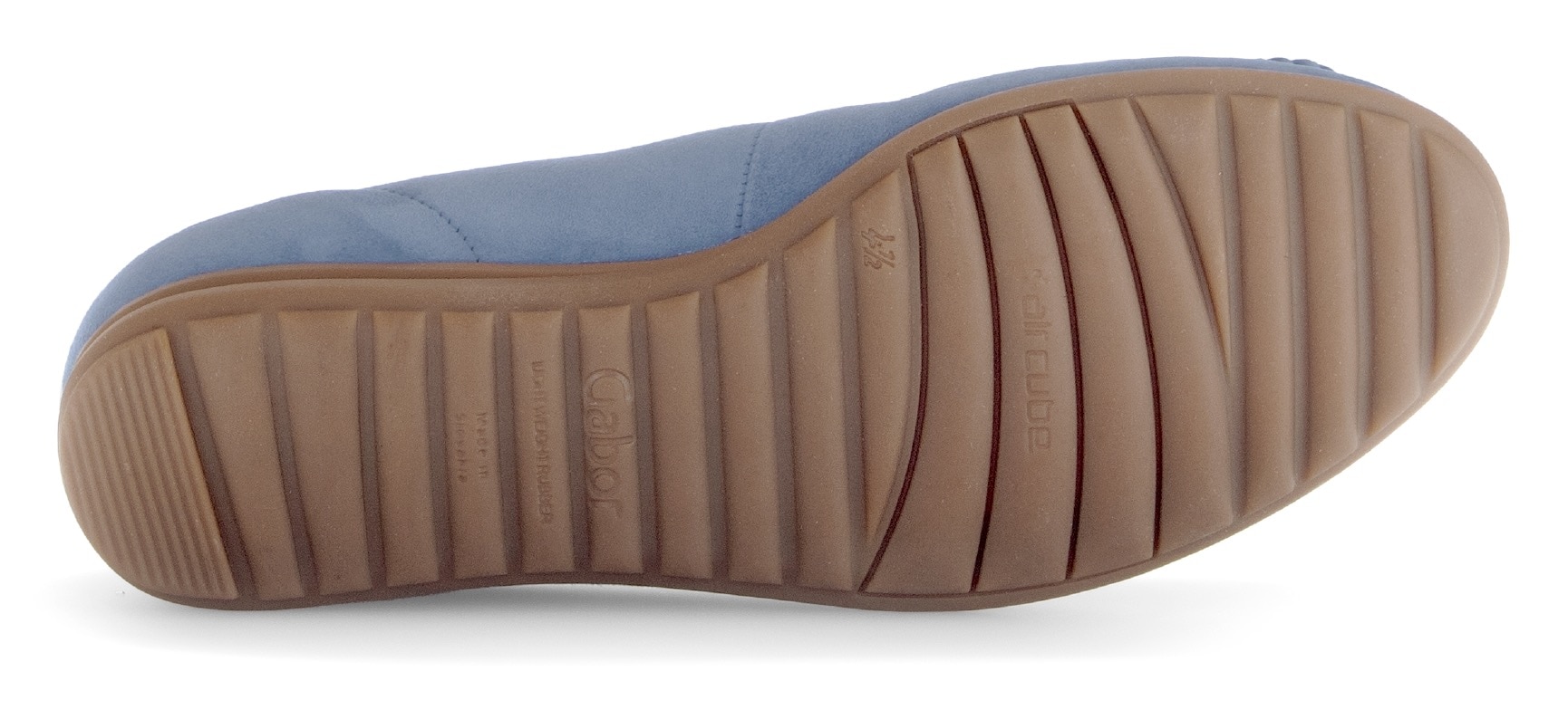 Gabor Ballerina »FLORENZ«, Bequemschuh, Businesschuh, Elastikeinfass, Komfortweite G (=weit)