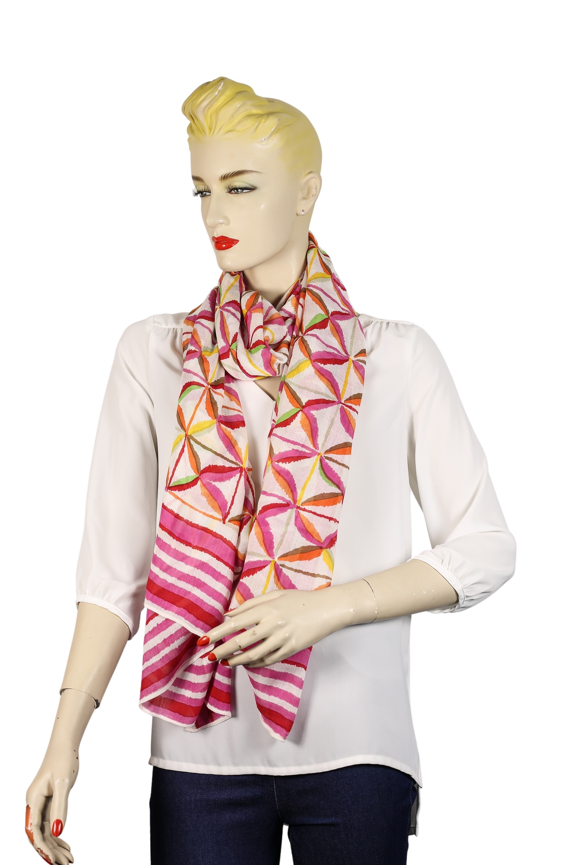 COLLEZIONE ALESSANDRO Modeschal »Mill« 1 Stk. aus reinem Naturmaterial