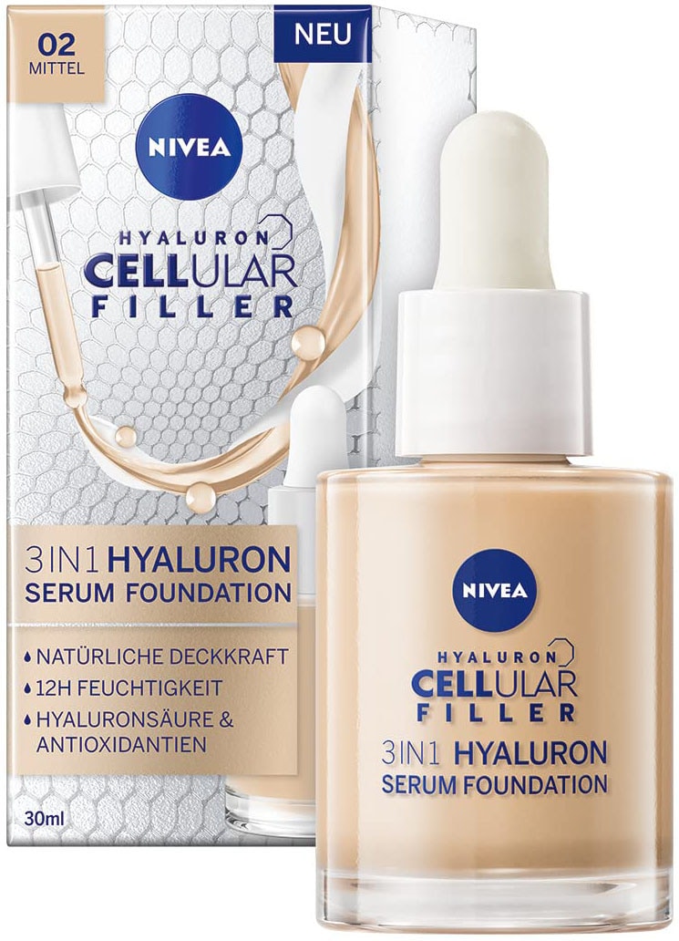 Foundation »Cellular 3in1 Hyaluron Serum Foundation«