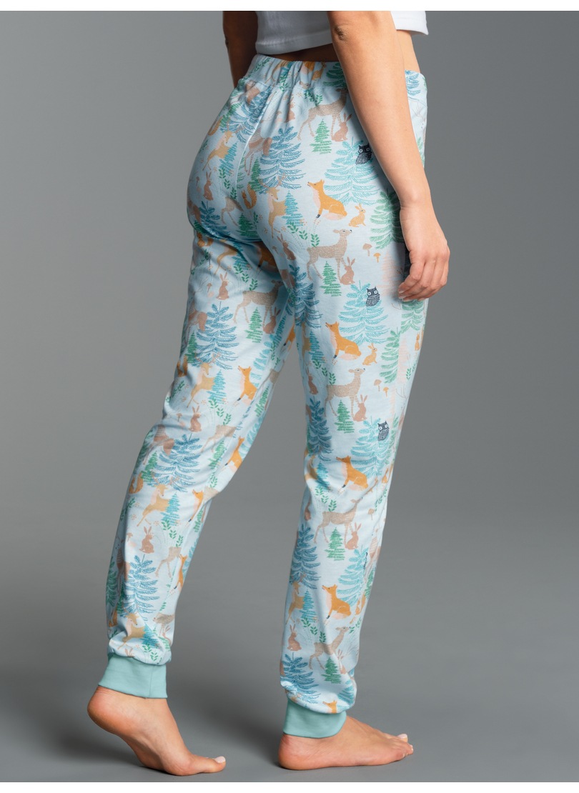 Thumbnail - Trigema Schlafanzug "TRIGEMA Schlafanzughose mit Allover-Print" 1 Stk. tlg.