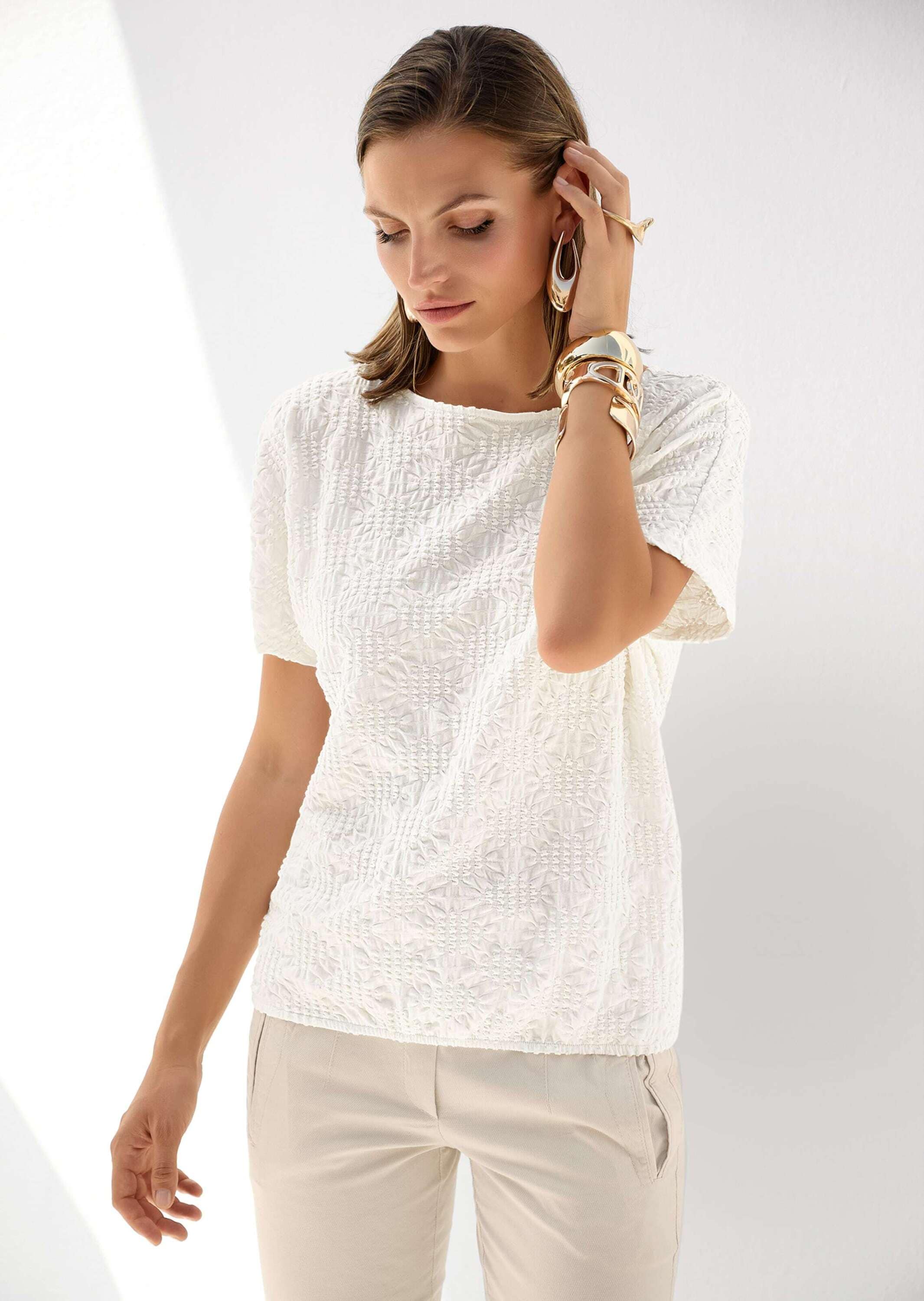 MADELEINE Langarmshirt »Sweatshirt Sweatshirt mit Gummibund«