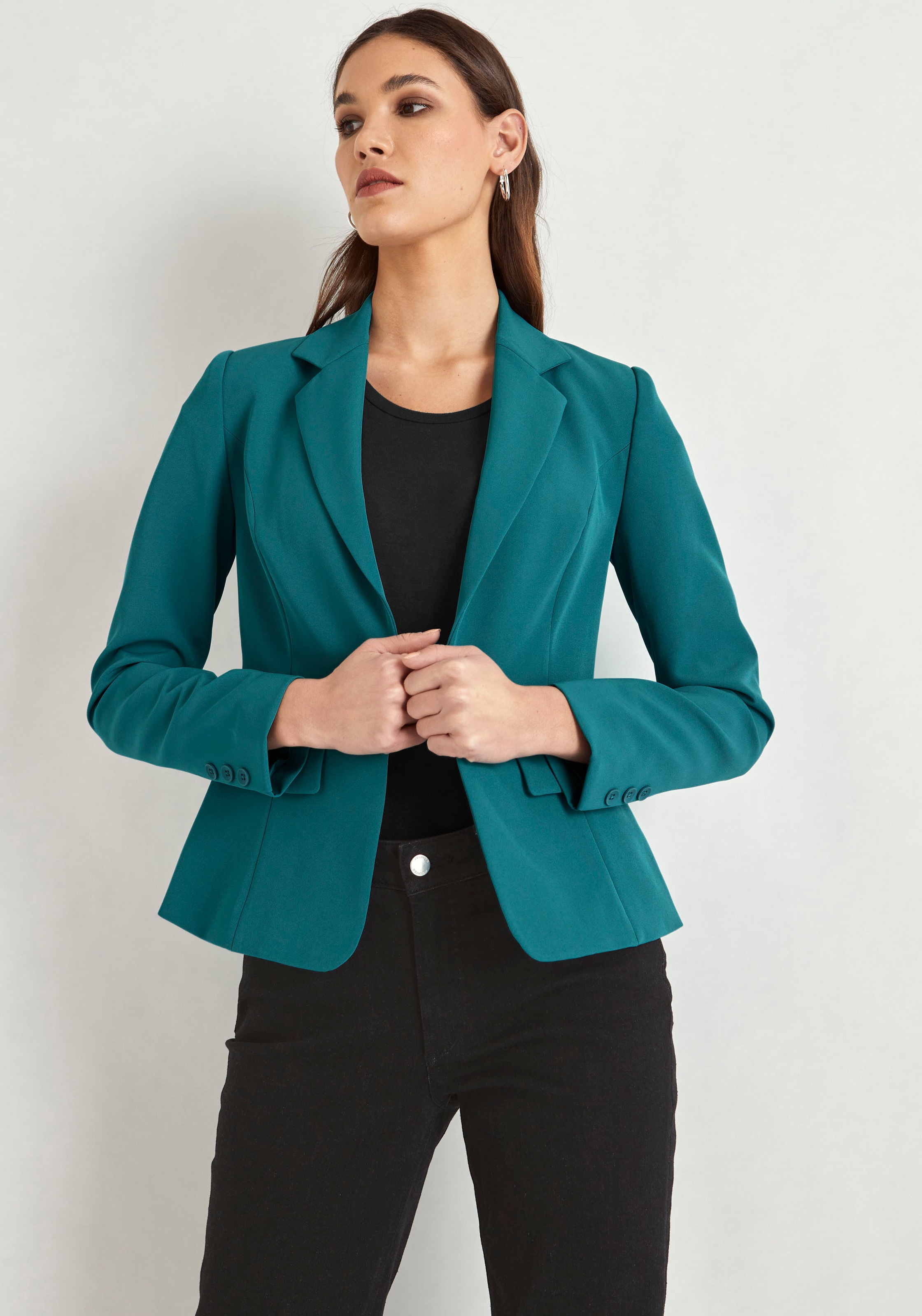 HECHTER PARIS mit leichter Schulterpolsterung