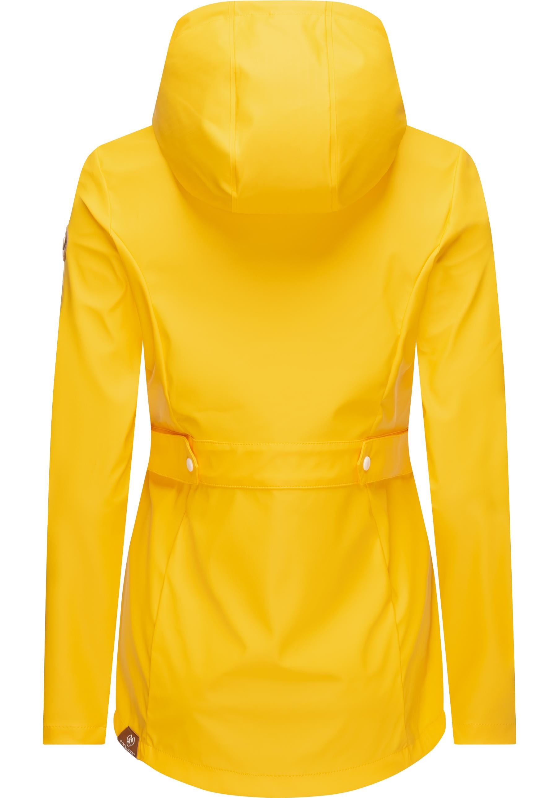 Ragwear Regenjacke »YM-Marge«, mit Kapuze, stylische Übergangsjacke mit großer Kapuze