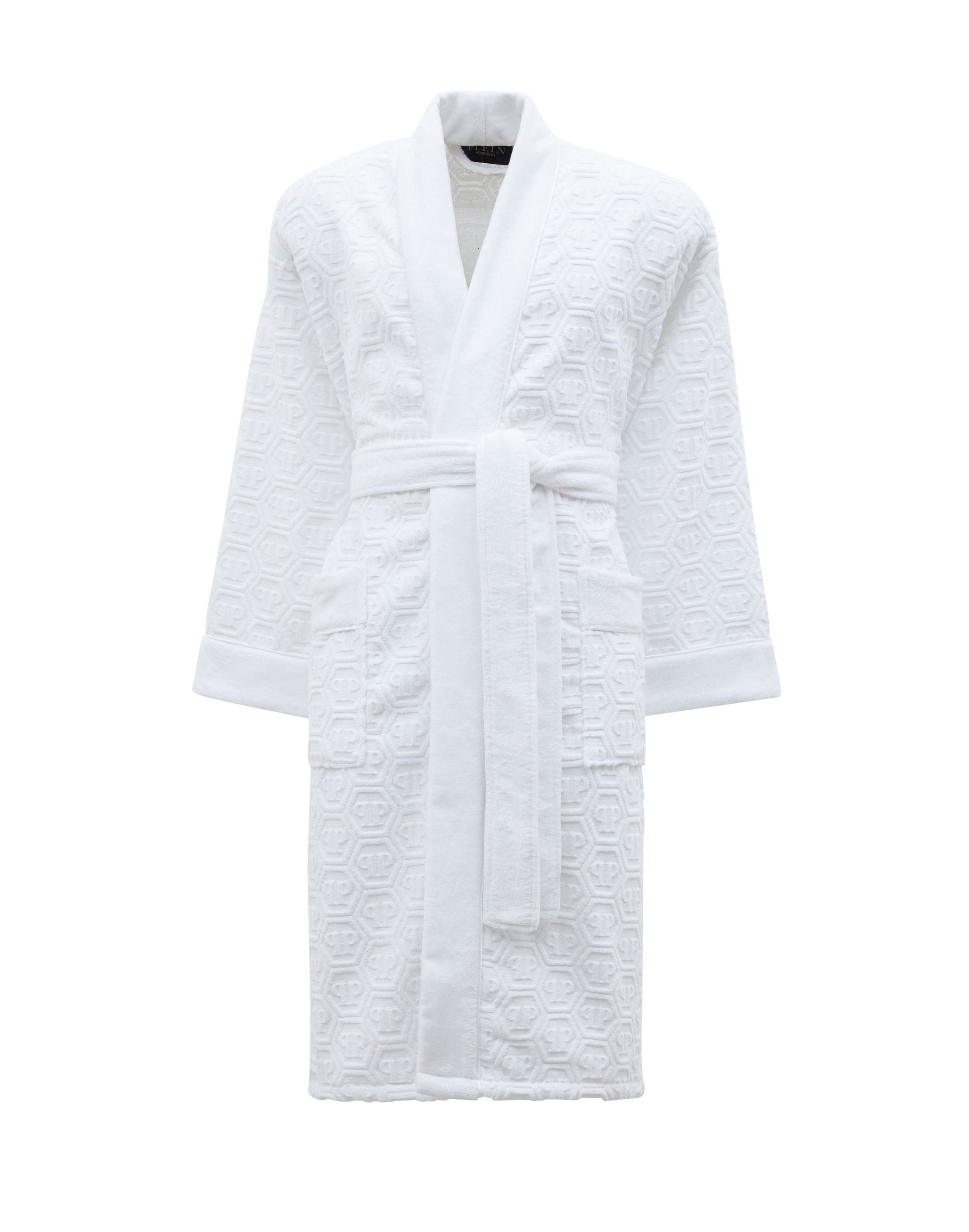 PHILIPP PLEIN Bademantel "Kimono Bathrobe Hexagon" günstig online kaufen