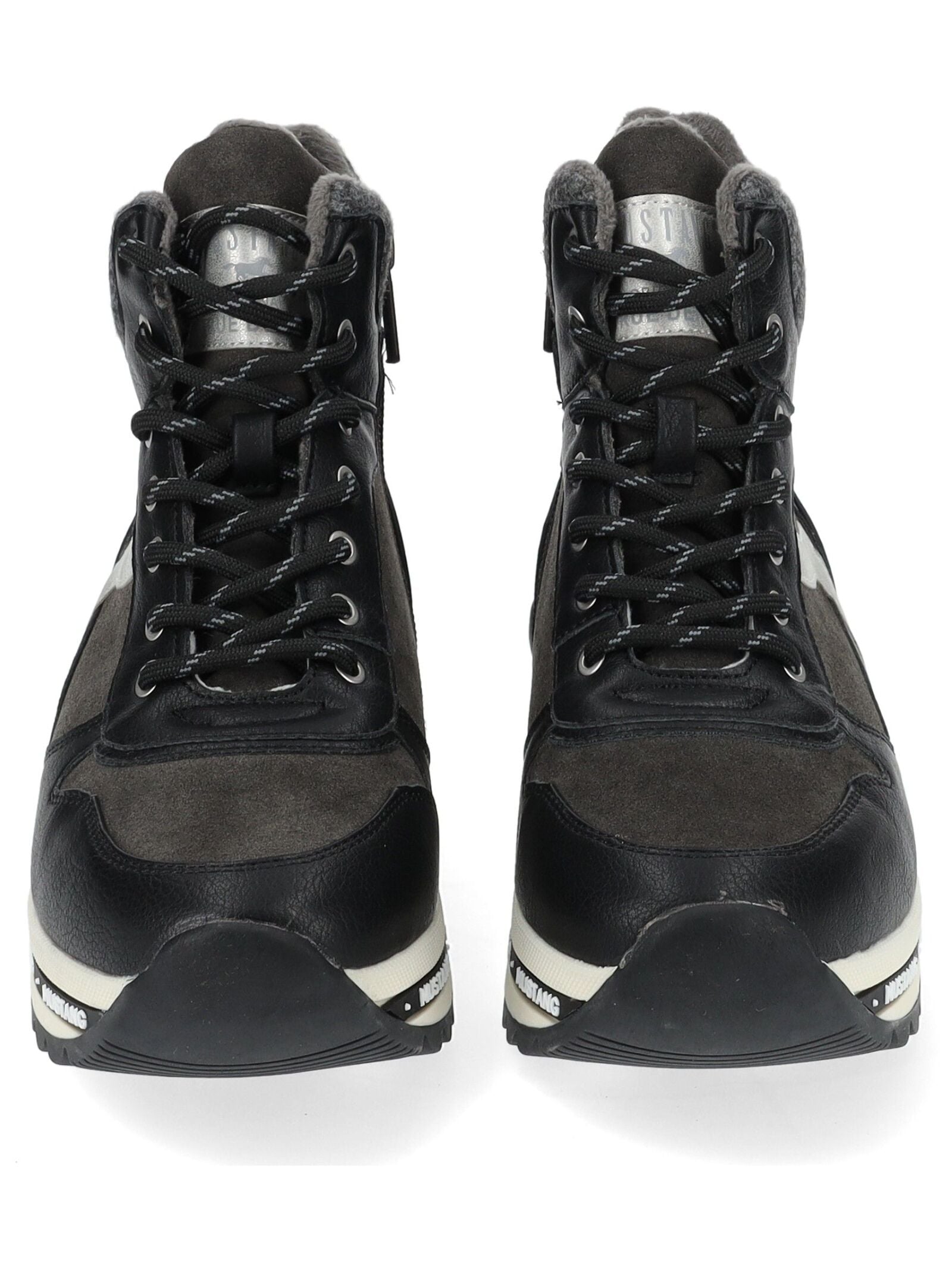 Mustang Shoes Schnürstiefelette »Mustang Shoes Stiefelette Lederimitat«