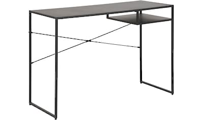 Schreibtisch »Vilho«, aus pflegeleichtem Metall, mit einem Ablageboden, Breite 110 cm
