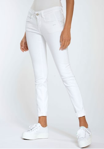 GANG Skinny-fit-Jeans »94NELE« su Rundpasse...