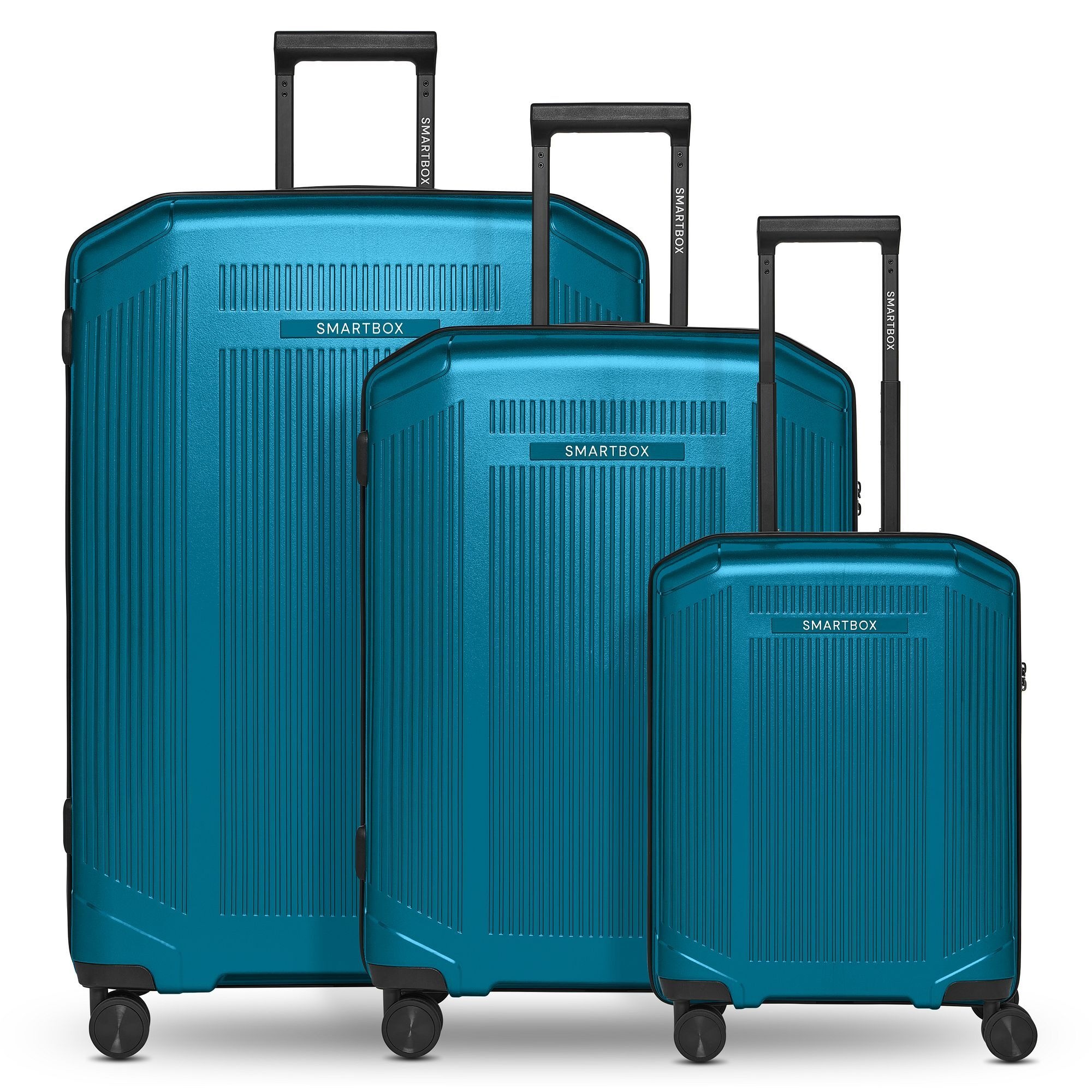 SMARTBOX Herren Kofferset "Edition 02Edition 02"dunkelblau, Polypropylen, Koffer-Sets