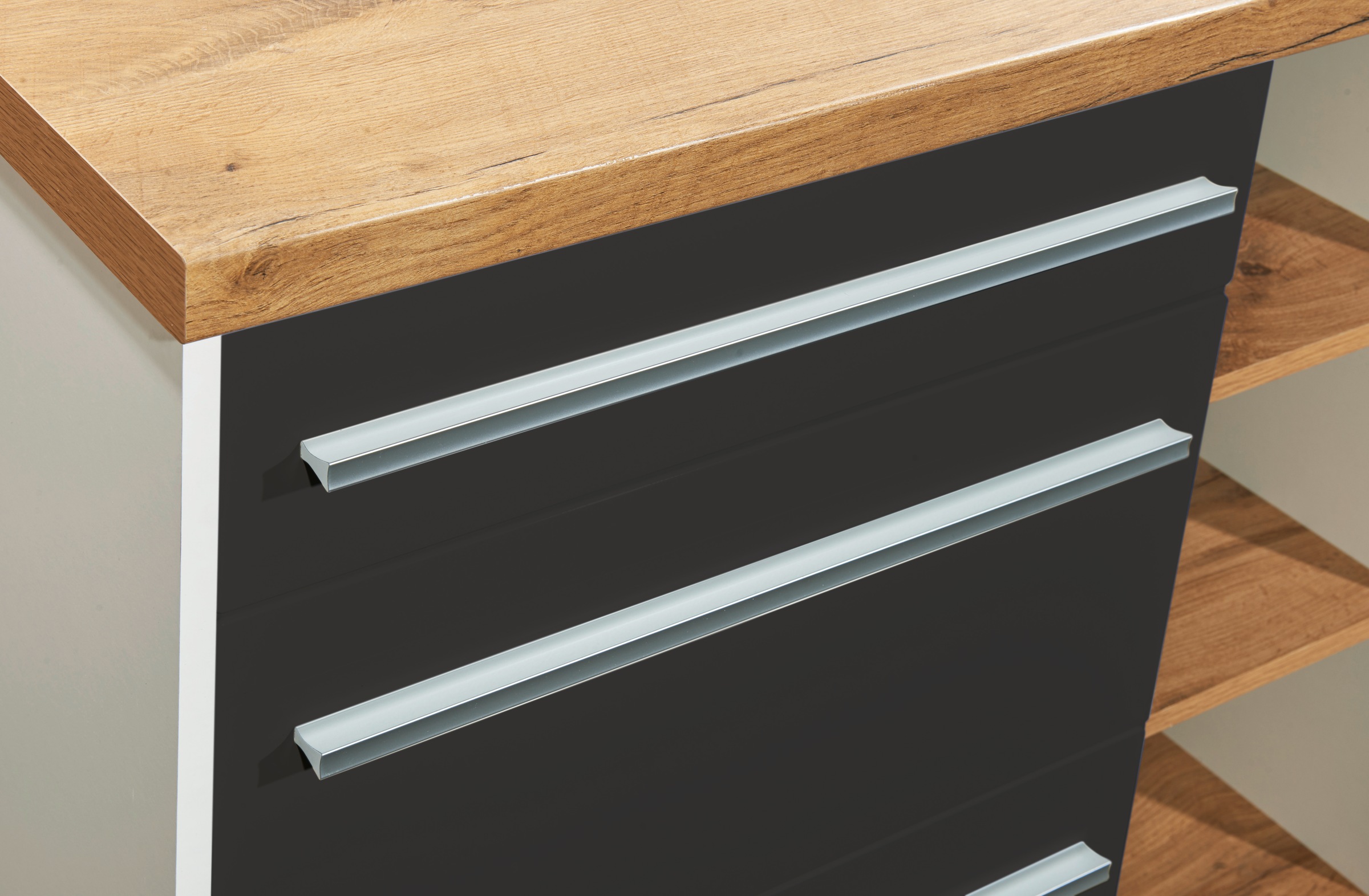 Thumbnail - RESPEKTA Küchenzeile "Gabriel" Breite 320/150 cm mit Soft-Close in exklusiver Konfiguration für OTTO