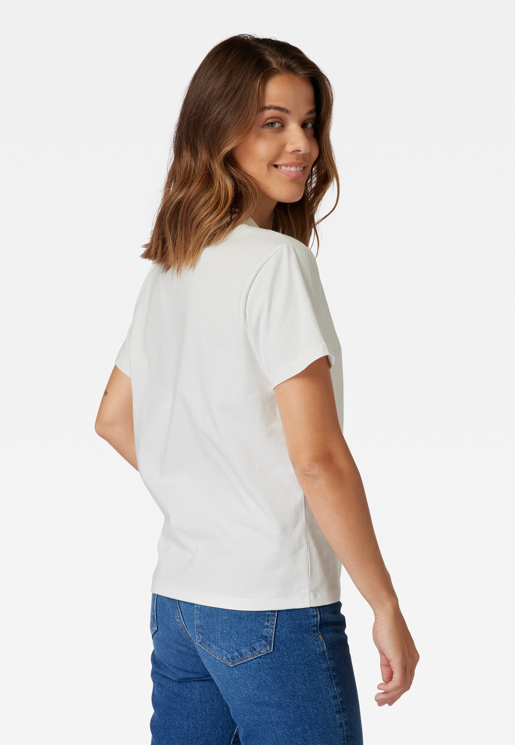 Mavi T-Shirt »BASIC SHORT SLEEVE TEE«, Basic T-Shirt