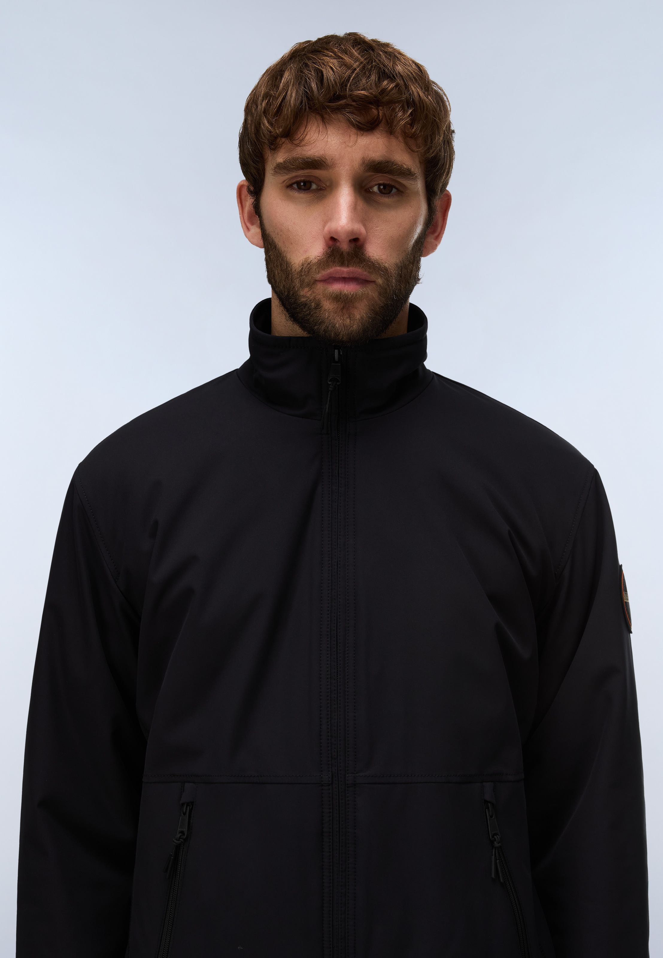 Napapijri Winterjacke »A-TUNDRA FZ STAND BLACK BEAUTY« aus Polyamid, gerader Charakter