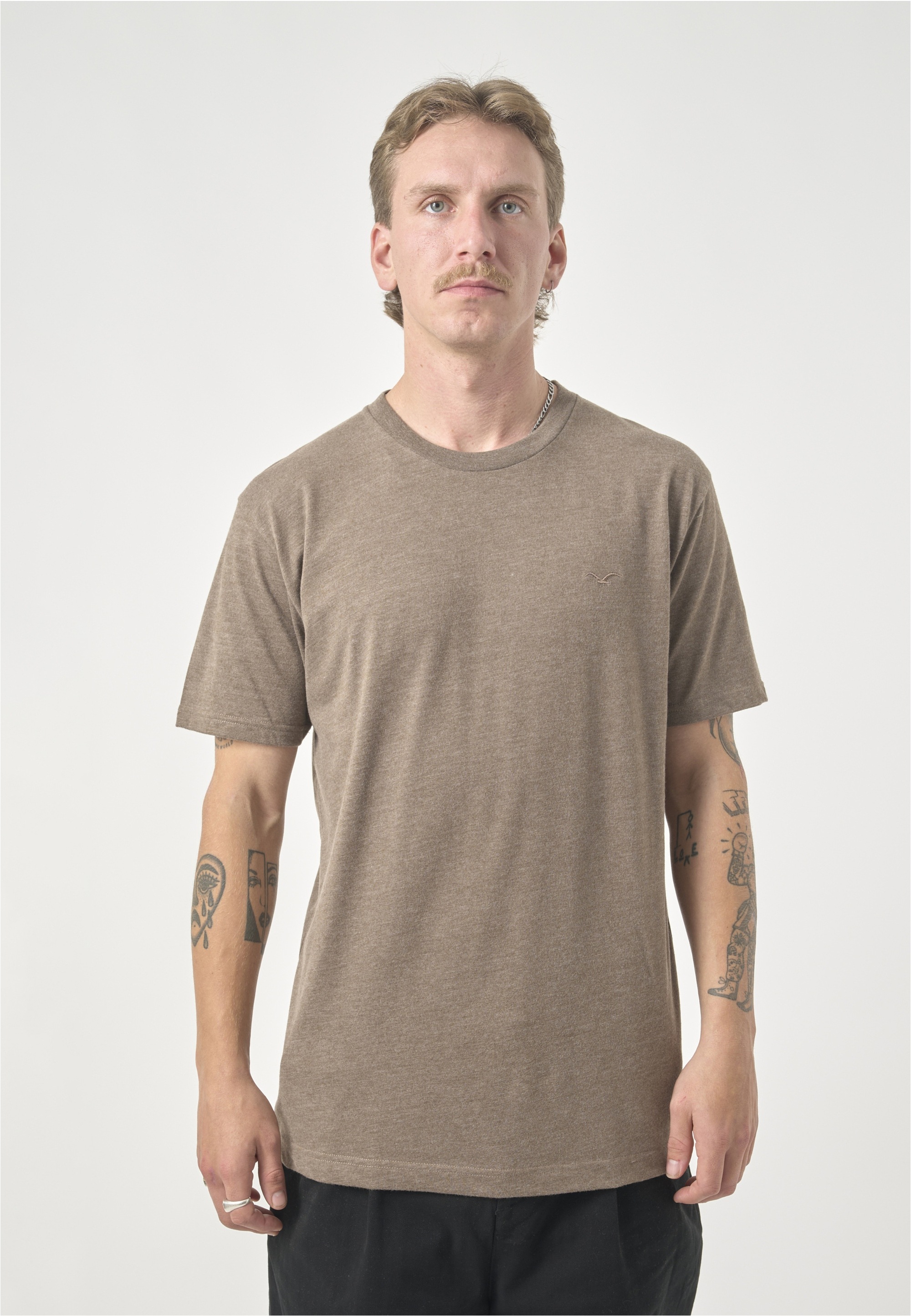 Cleptomanicx T-Shirt "Ligull Regular" 1 Stk. tlg. mit kleiner Logo-Stickere günstig online kaufen