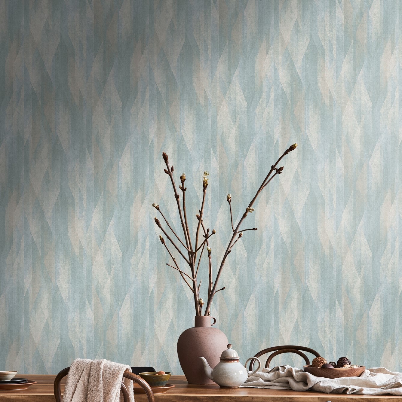 living walls Vliestapete »Metropolitan Stories. Travel Styles. Grafiktapete«, matt-gemustert-neutral, Skandinavische Tapete Skandi-Style grafisch Designtapete Tapeten Flur