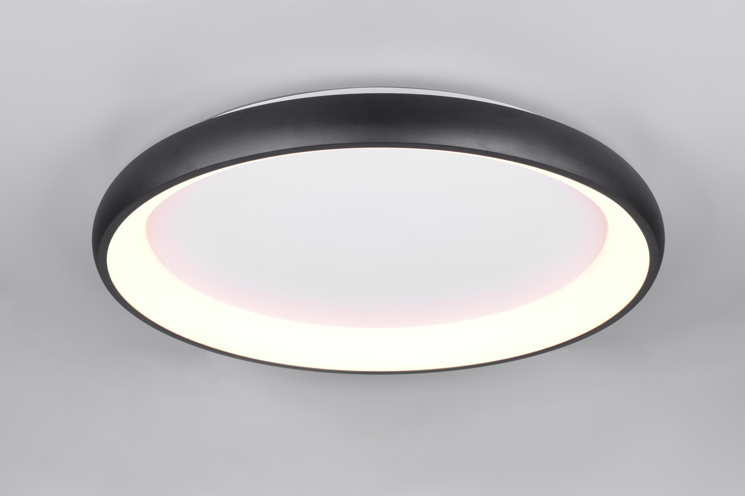 TRIO Leuchten LED Deckenleuchte »CARDONA, runde LED Deckenlampe Büro, Ø 75cm, 6900 Lumen 59W, dimmbar«, 1 flammig, Leuchtmittel LED-Board | LED fest integriert, CCT - Lichtfarbe einstellbar 2300/3000/4000K, auch Wandmontage möglich