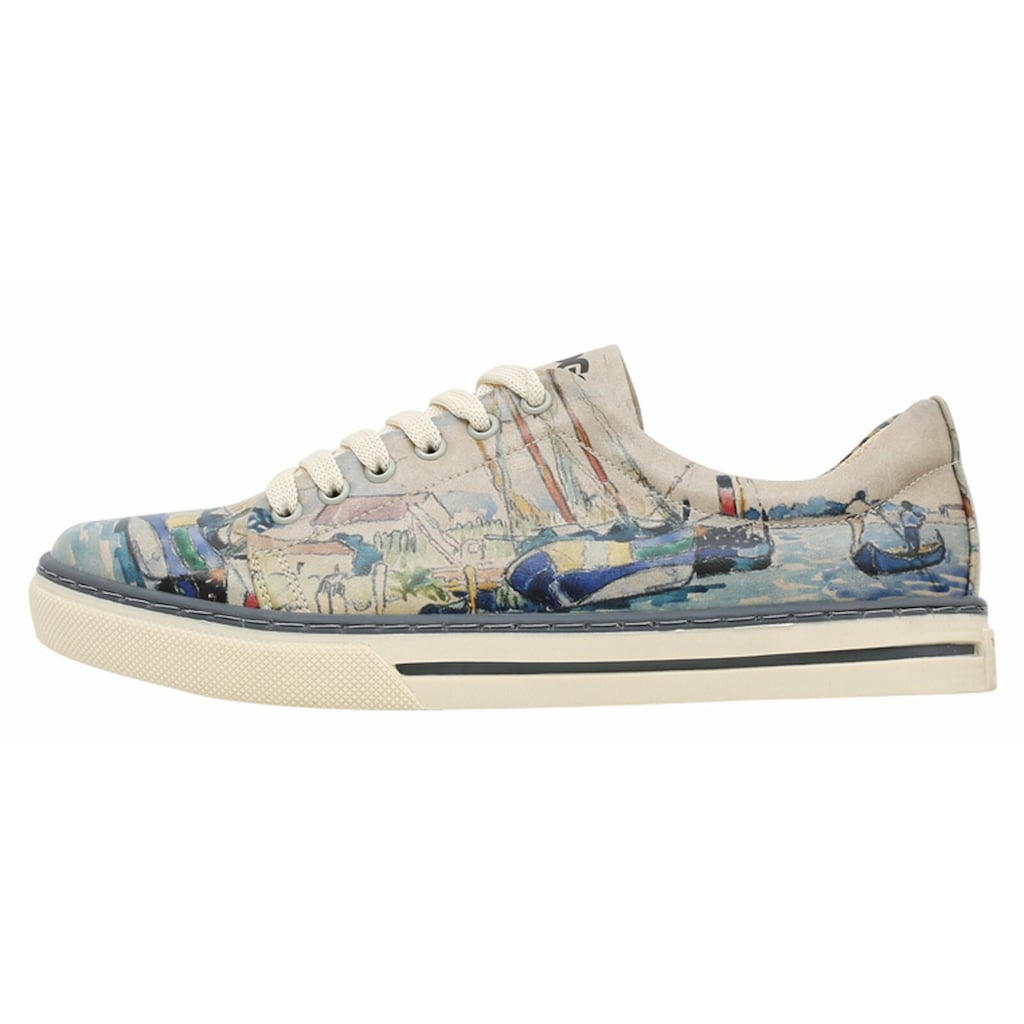 DOGO Sneaker »Watercolor and Sailors«, Vegan