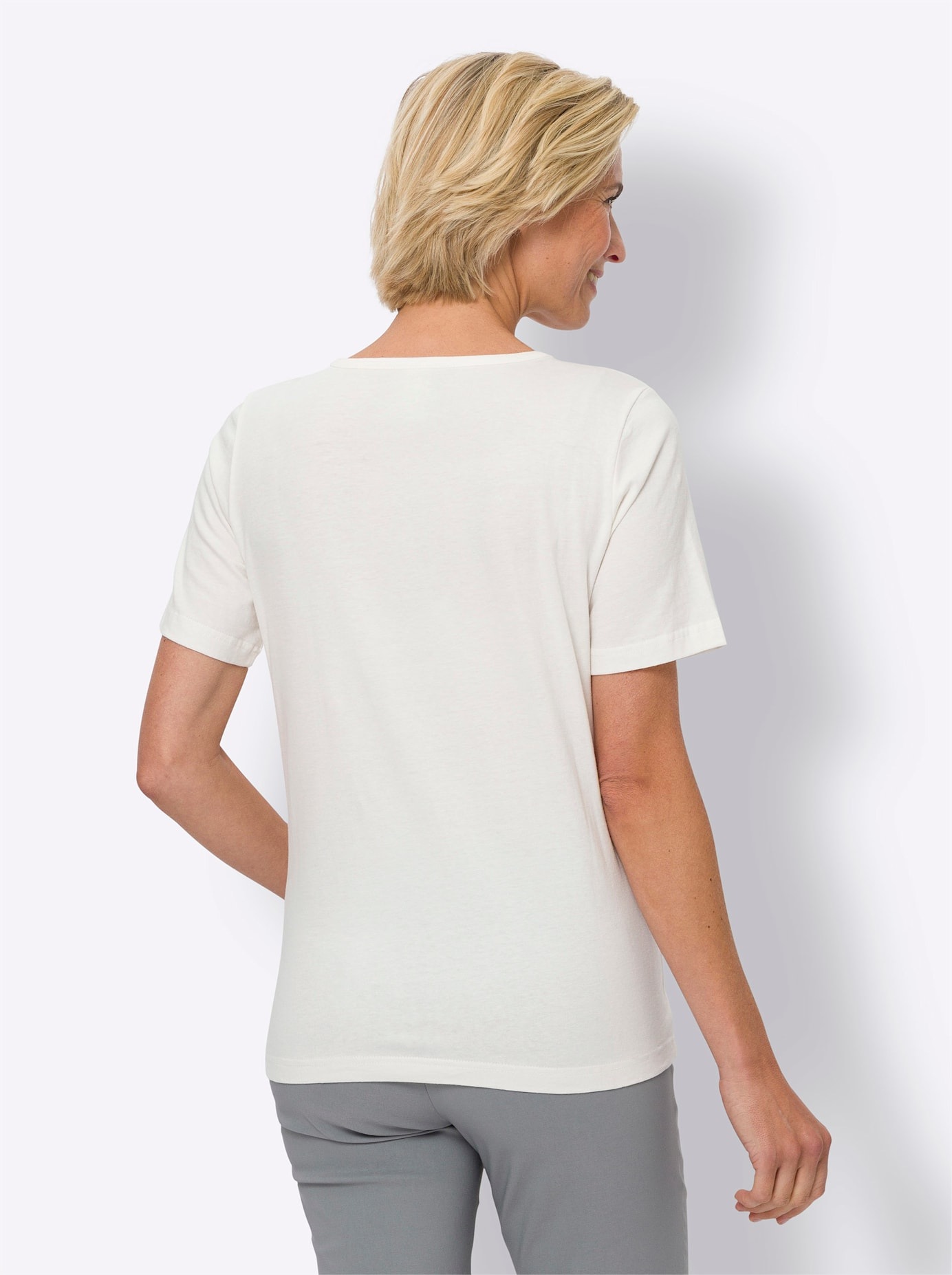 Classic Basics Kurzarmshirt "Kurzarm-Shirt" 1 Stk. günstig online kaufen