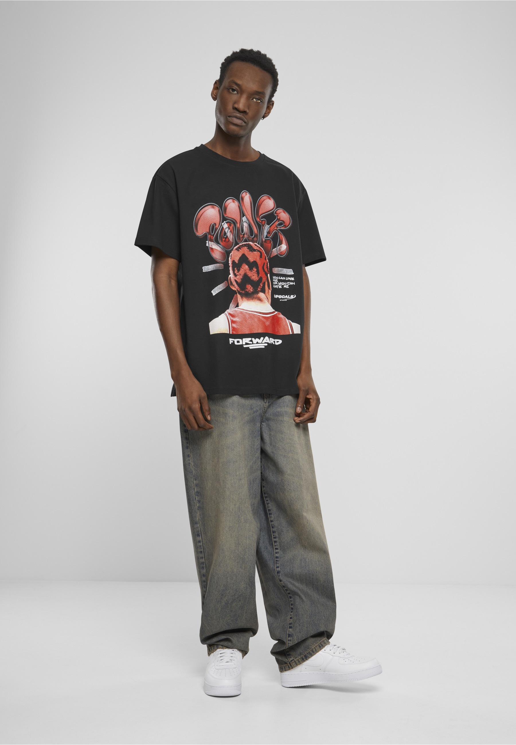 Upscale by Mister Tee T-Shirt »Upscale by Mister Tee Herren Power Foward 2.0 Oversize Tee« 1 Stk.