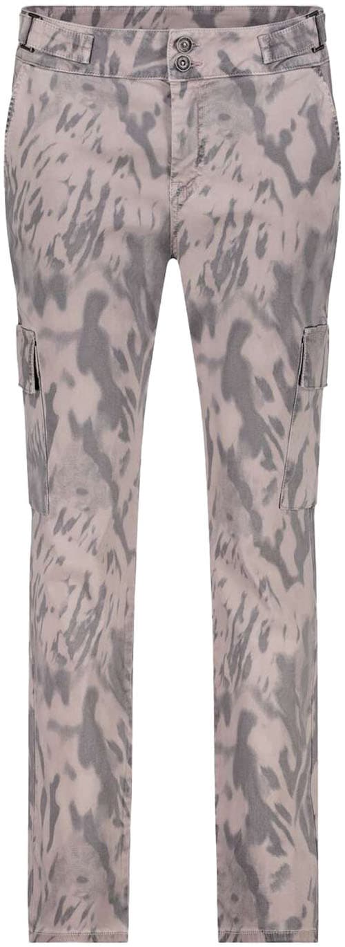 Monari Cargohose, mit Alloverprint