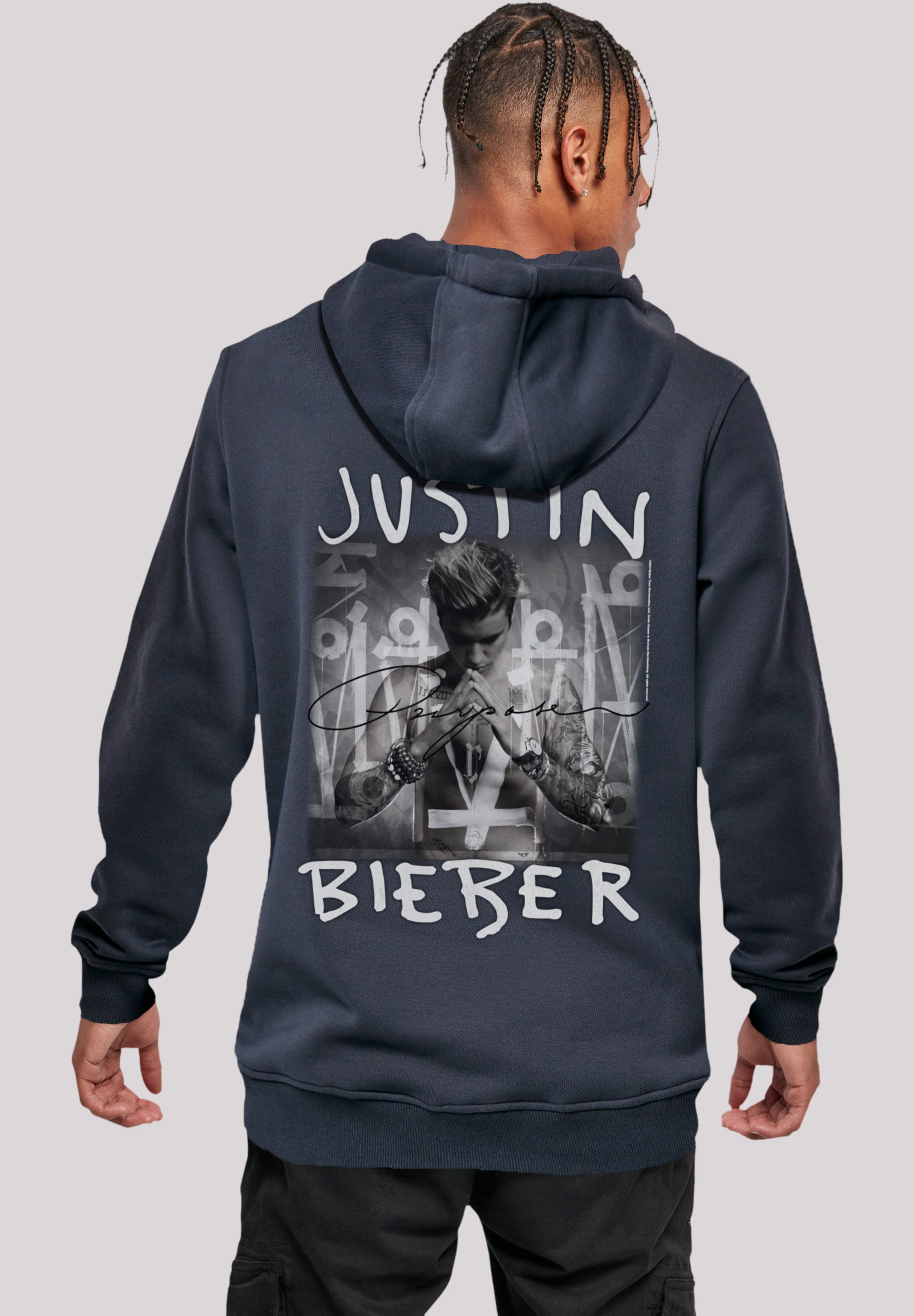 F4NT4STIC Kapuzenpullover "Justin Bieber Purpose Album Cover", Premium Qual günstig online kaufen