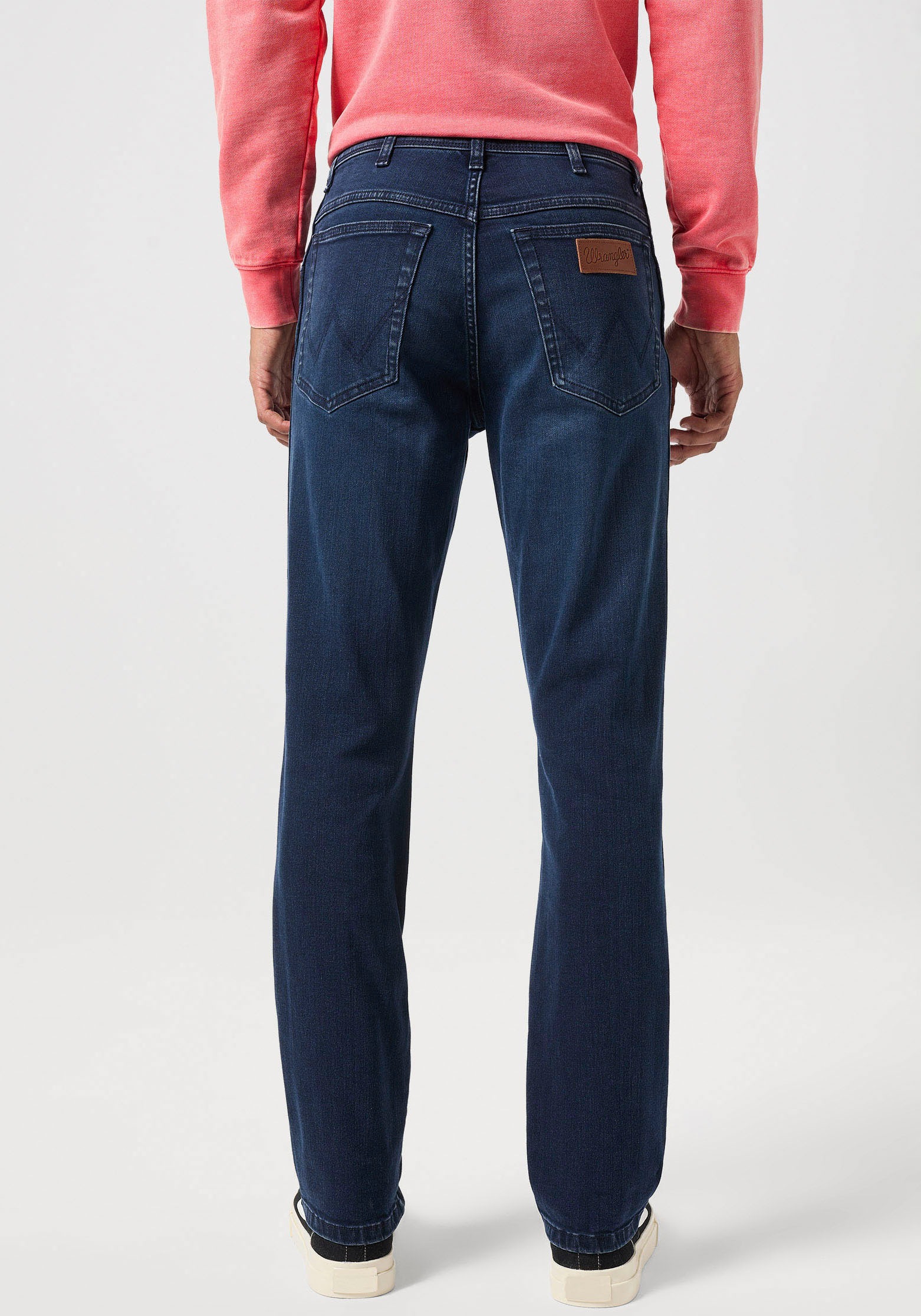 Wrangler Herren Jeans TEXAS SLIM - Blau - Wild Horse günstig online kaufen