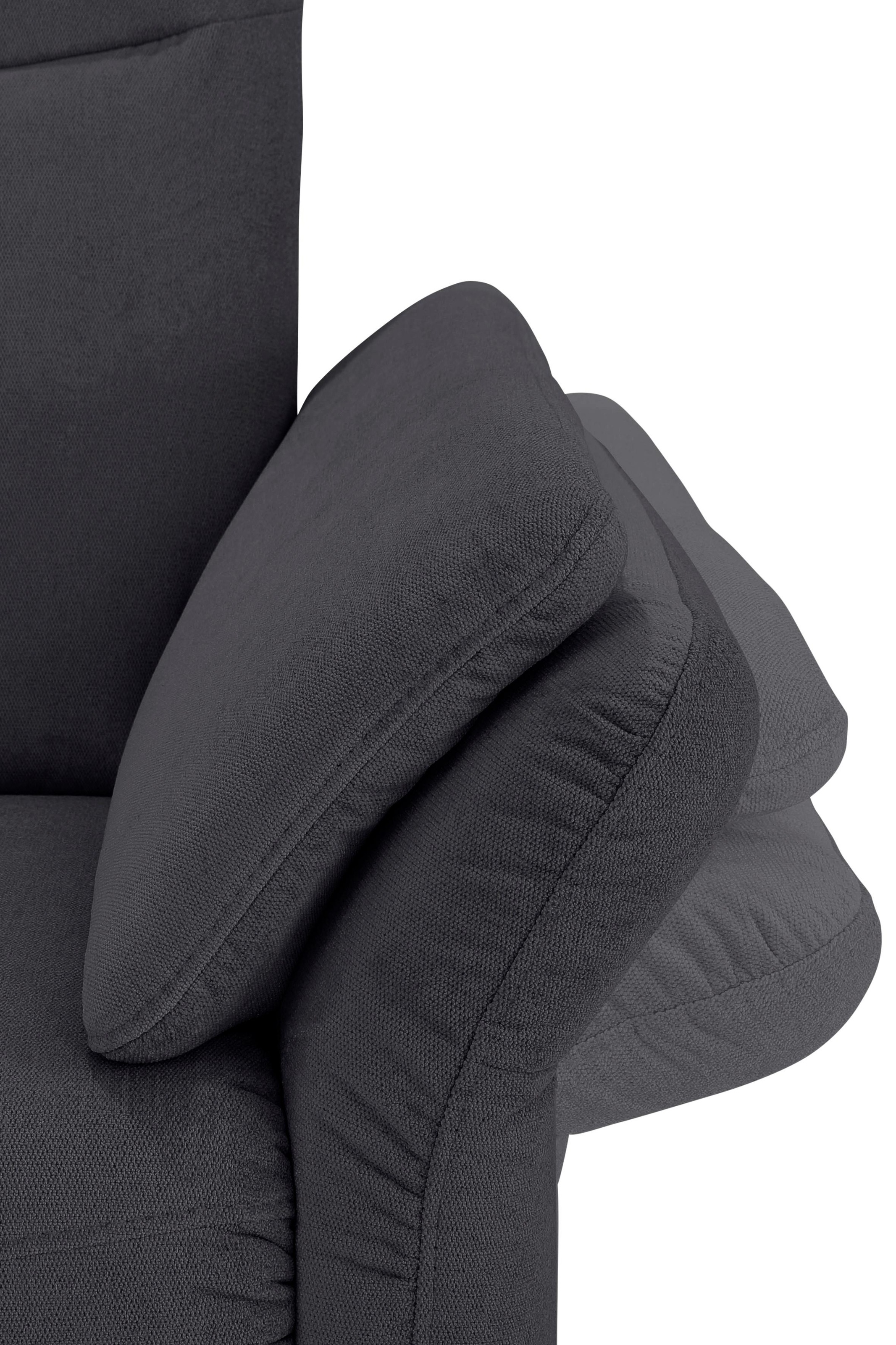 Home affaire Ecksofa »Tahoma L-Form«, mit Armlehnfunktion, wahlweise Bettfunktion, Schublade, Relaxfunktion