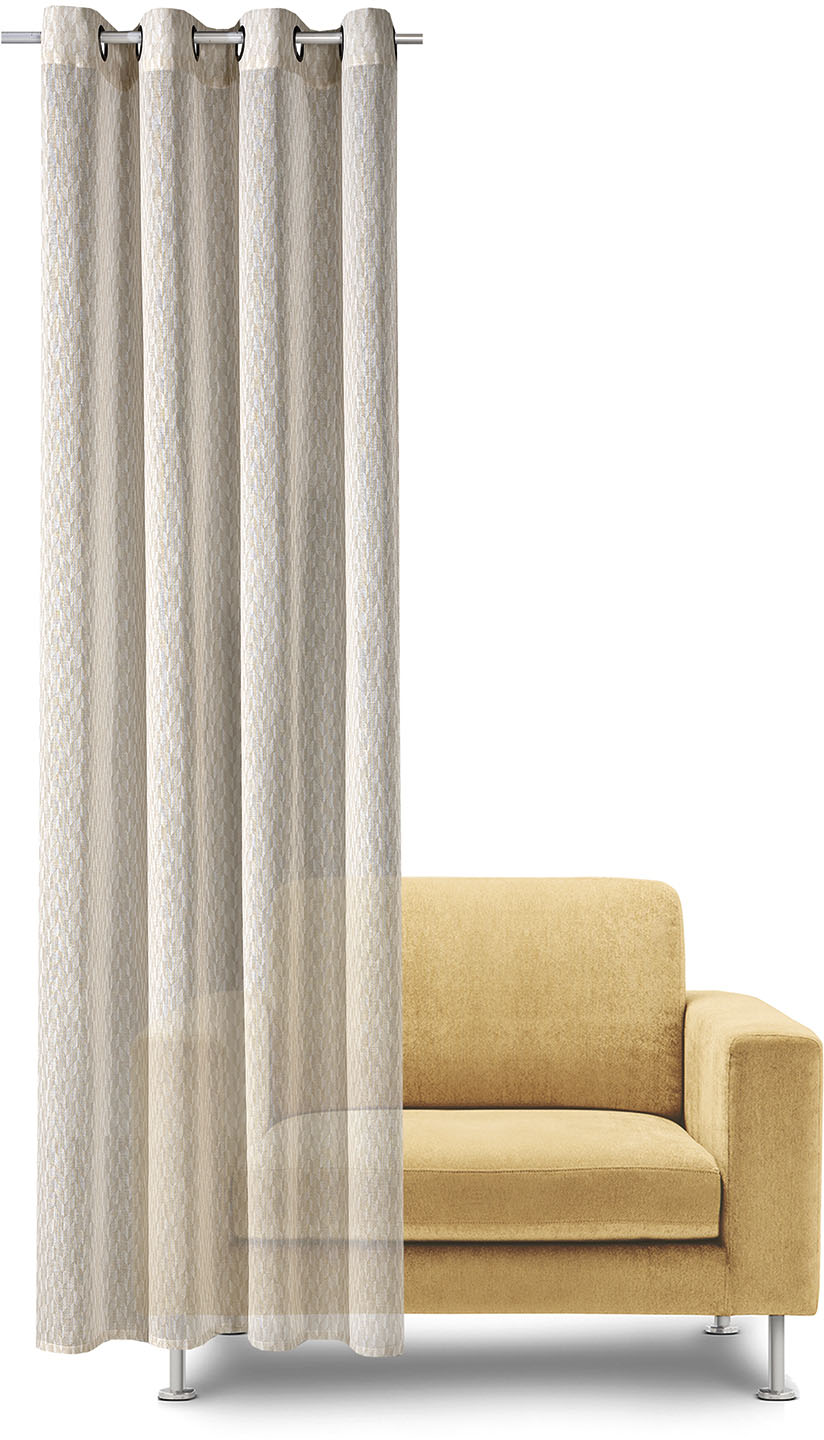 Thumbnail - Gerster Gardine "Penny" Ösen 1 Stk. tlg. Ösenschal "Penny" bedruckt