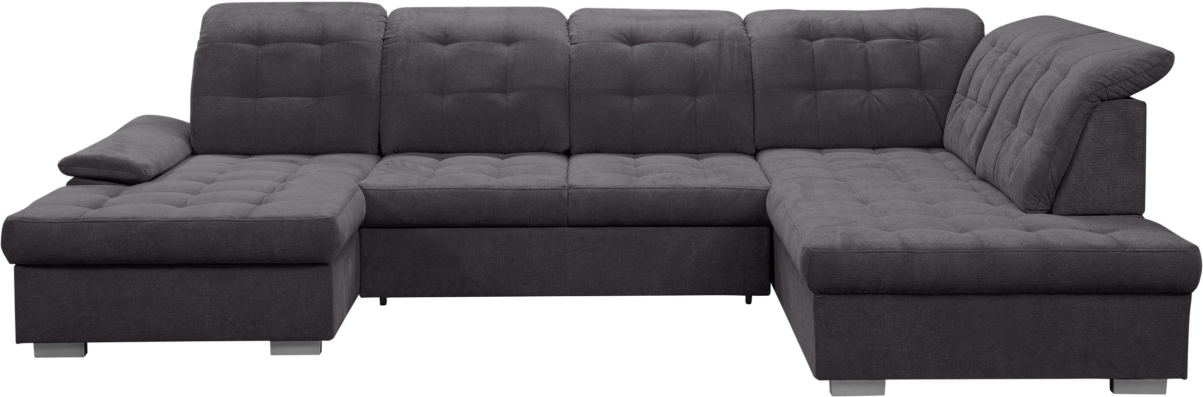 WERK2 Wohnlandschaft "Kordula-New Multifunktion Couch, Breite 332cm, U-Form günstig online kaufen
