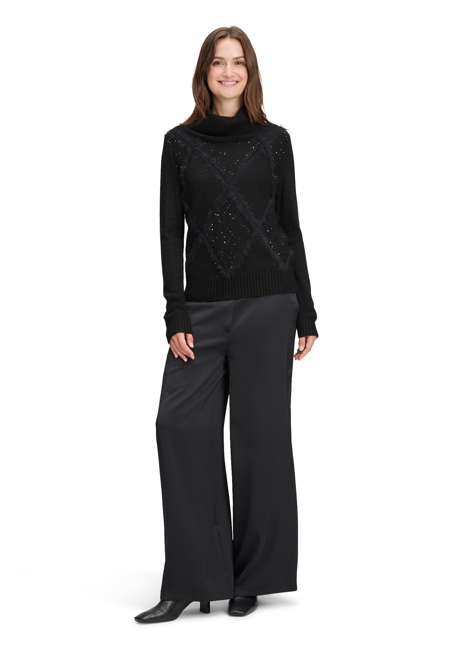 Betty&Co Strickpullover »Damen mit Kragen« 1 Stk.