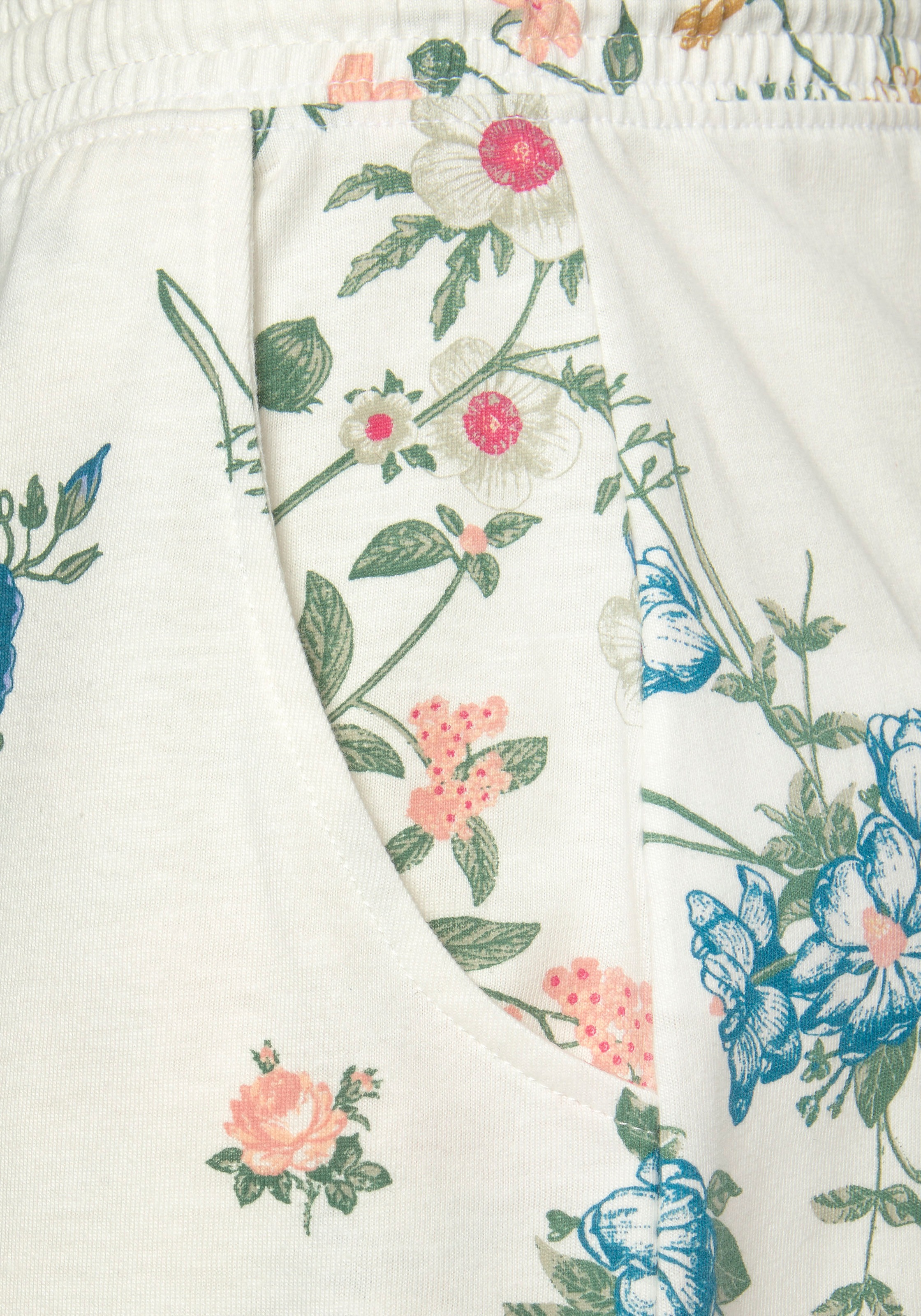 Vivance Dreams Pyjama, (2 tlg., online | kaufen 1 Stück), Blumen Print BAUR mit