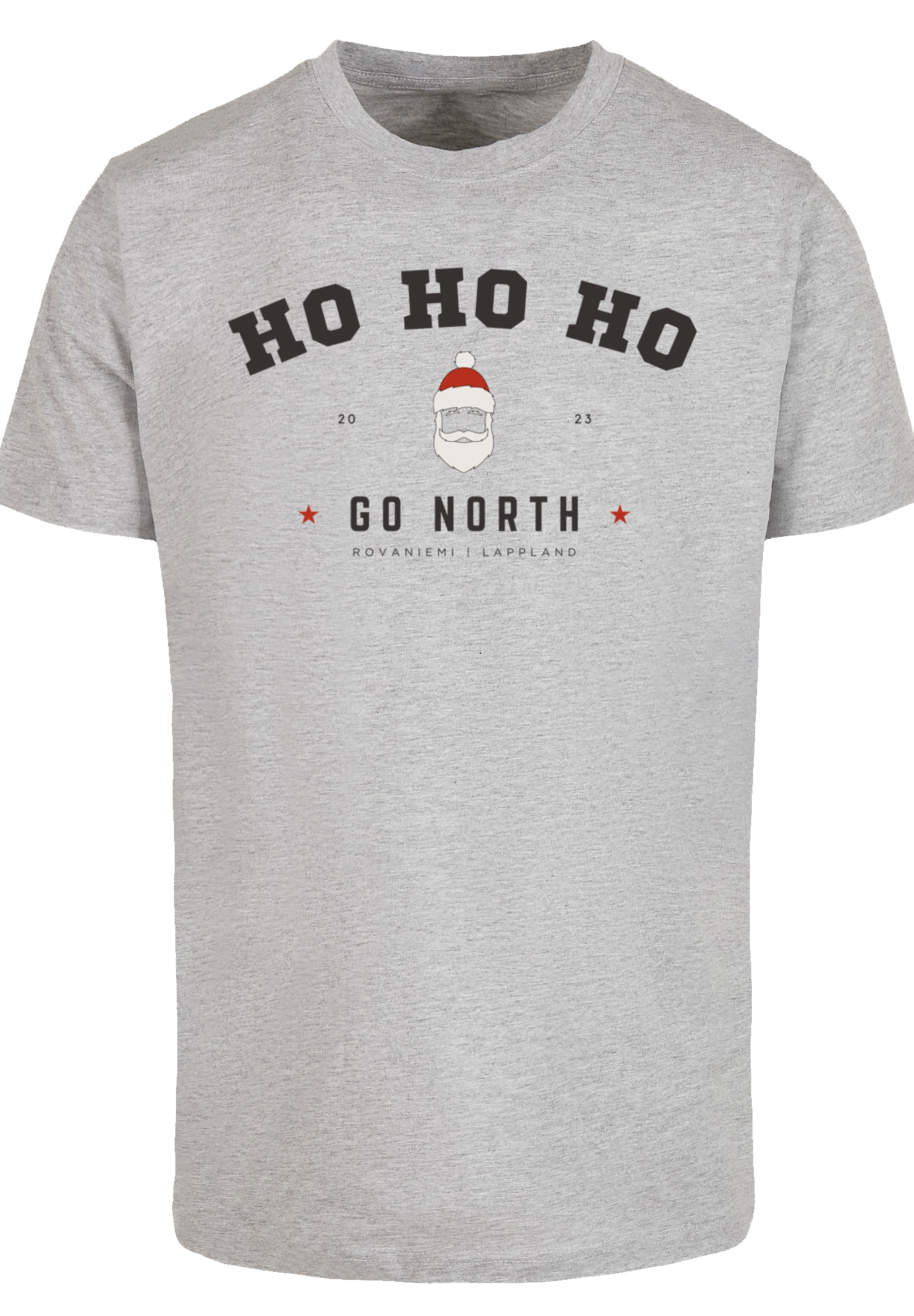 F4NT4STIC T-Shirt »Ho Ho Ho Santa Claus Weihnachten«, Weihnachten, Geschenk, Logo