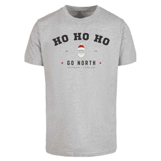 T-Shirt Ho Logo Santa Weihnachten, | »Ho Weihnachten«, kaufen BAUR F4NT4STIC Geschenk, Ho Claus ▷