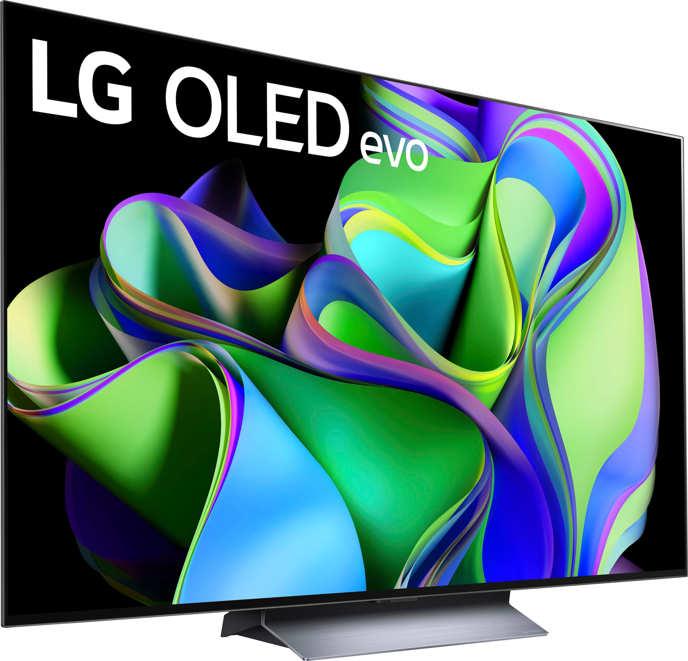 LG OLED-Fernseher »OLED55C37LA«, 139 cm/55 Zoll, 4K Ultra HD, Smart-TV, OLED evo, bis zu 120 Hz, α9 Gen6 4K AI-Prozessor, Twin Triple Tuner