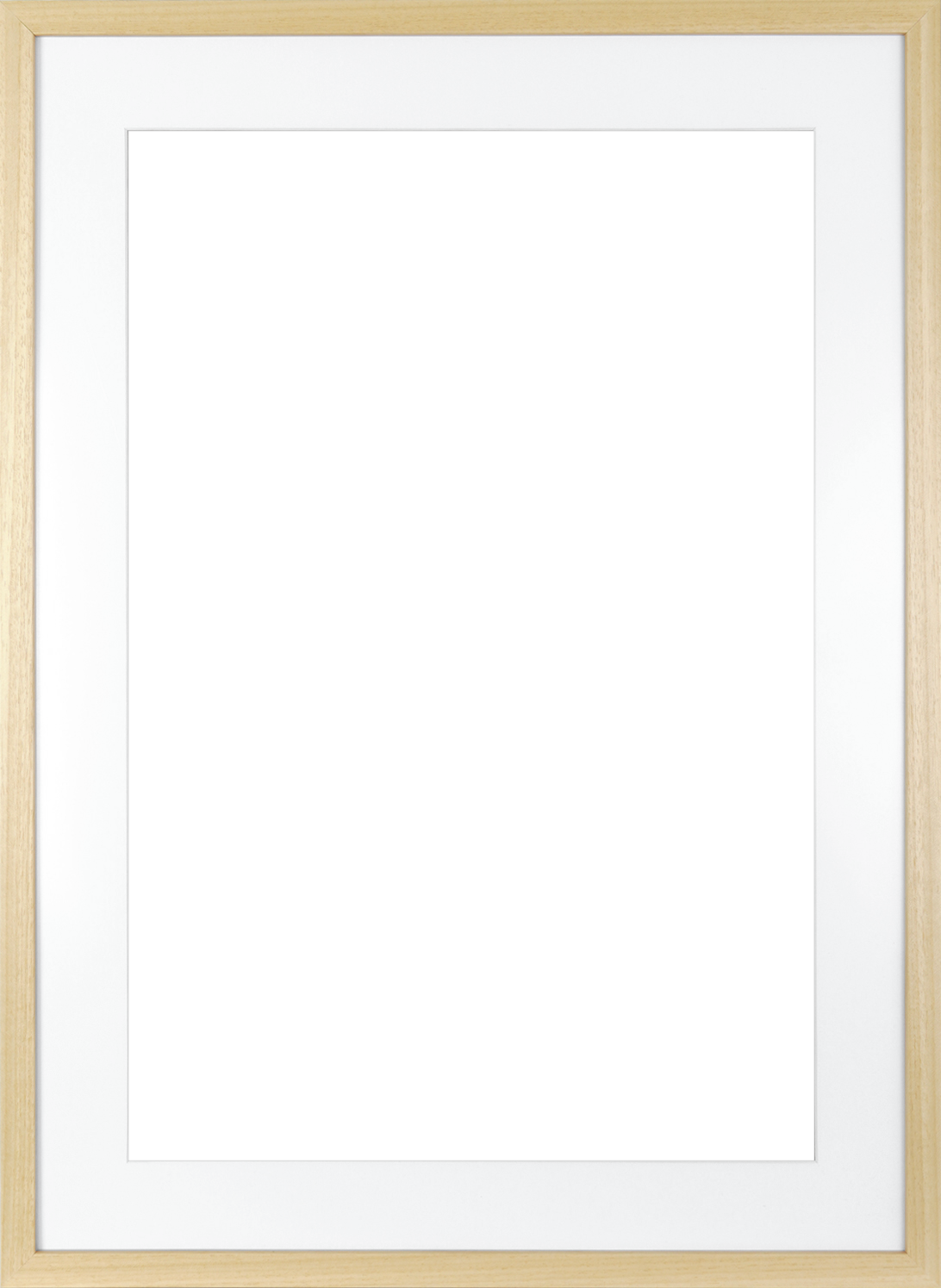 Thumbnail - queence Bild mit Rahmen "Marlies" Pflanze Premium Rahmenbild