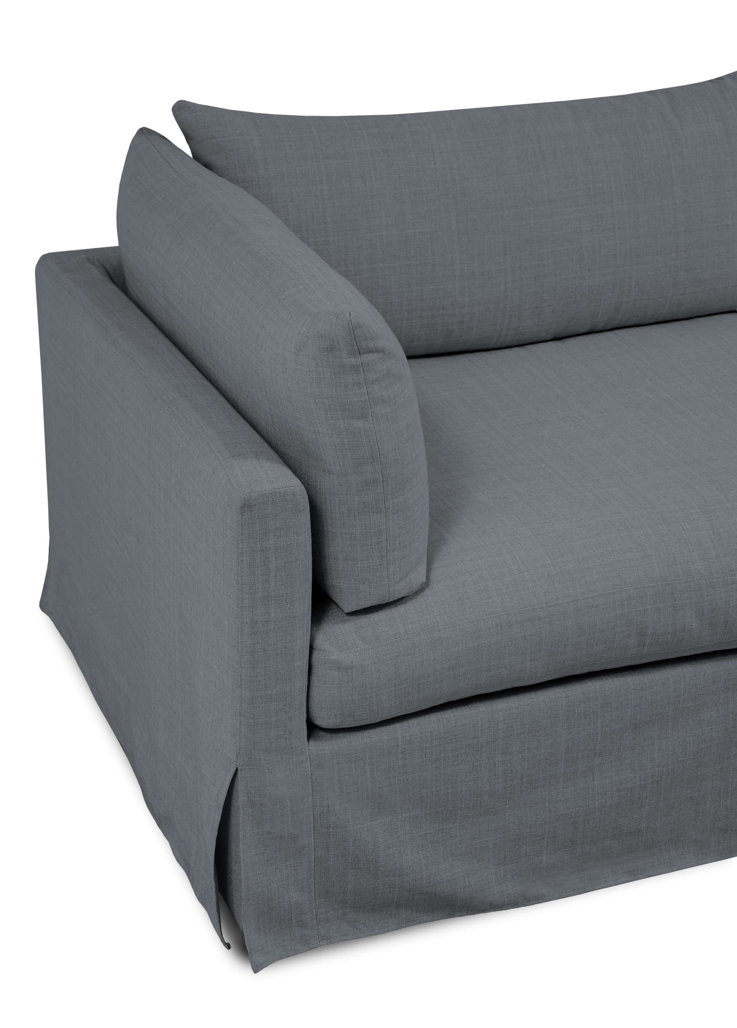 andas 3-Sitzer »Joucas, Hussensofa, Breite 244 cm«, (1 St.), extra tiefe Sitzfläche, mit Faserball-Füllung für mehr Sitzkomfort