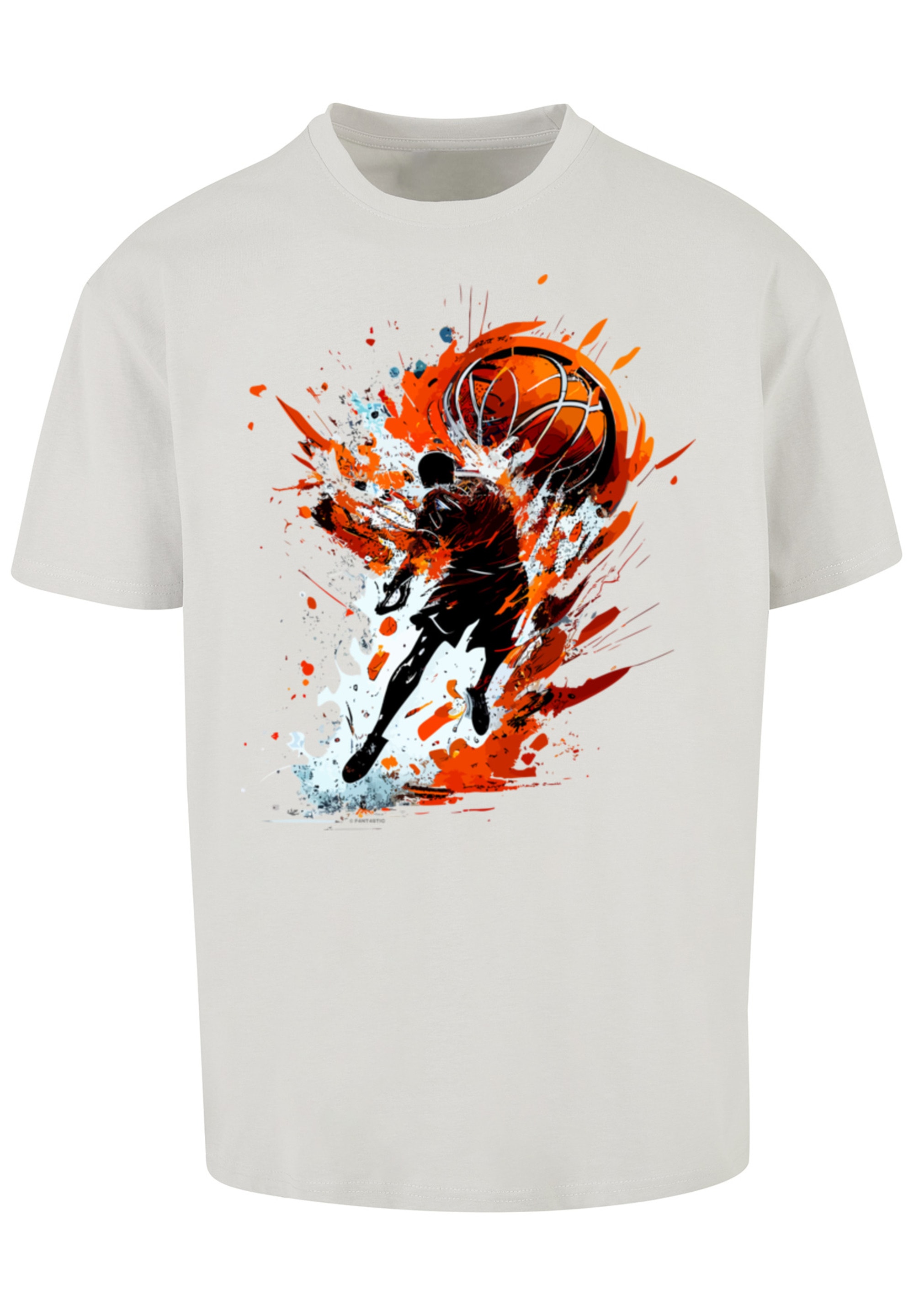 F4NT4STIC T-Shirt "Basketball Splash Sport OVERSIZE TEE", Print günstig online kaufen