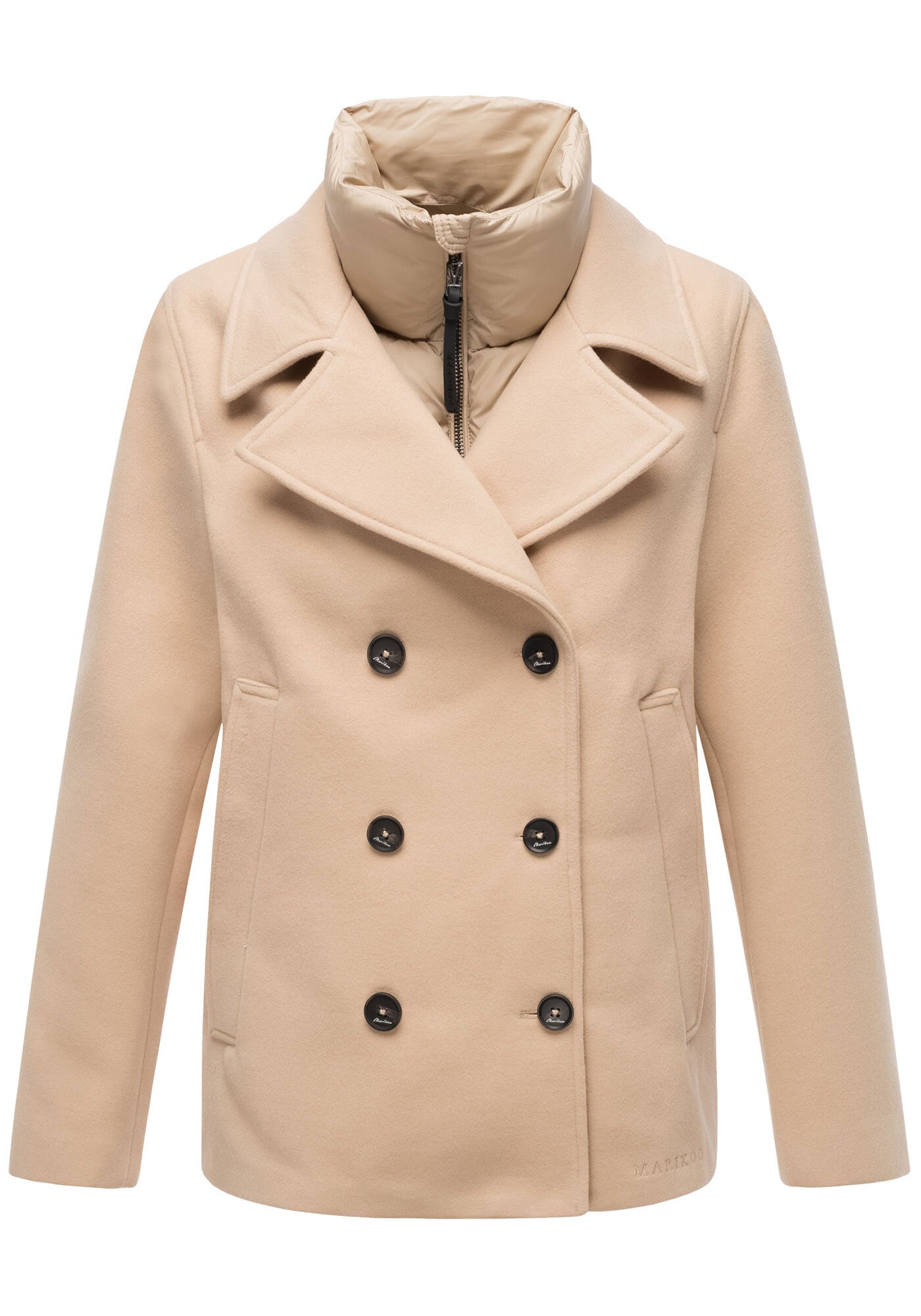 Marikoo Winterjacke »Aylaraa«, Elegante Designer Winterjacke