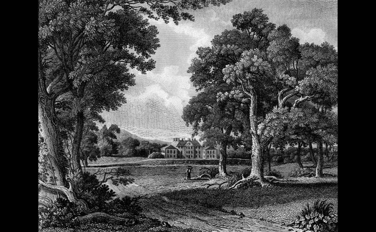 Papermoon Fototapete »Gemälde Schwarz & Weiß«